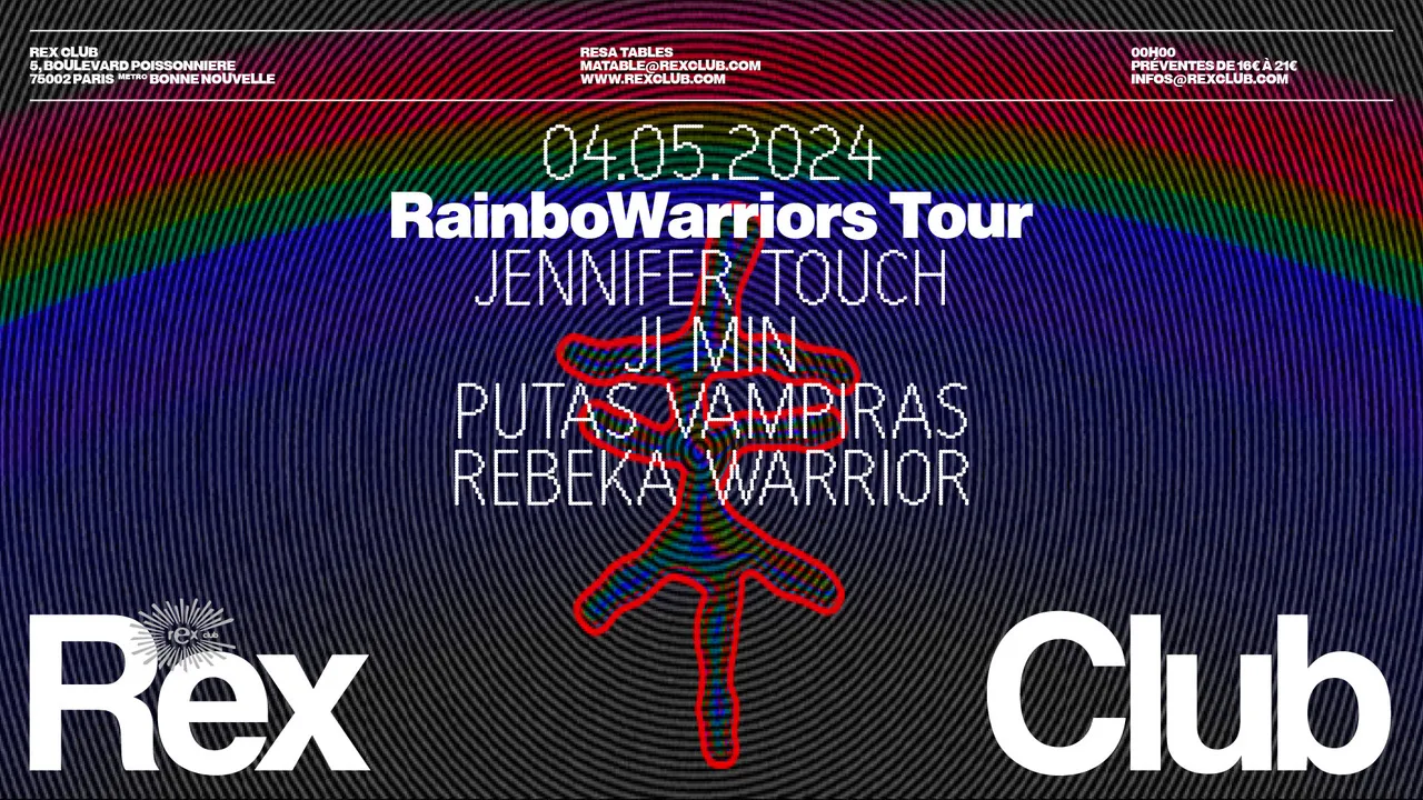 Rainbowarriors Tour: Rebeka Warrior, Putas Vampiras & More Cover