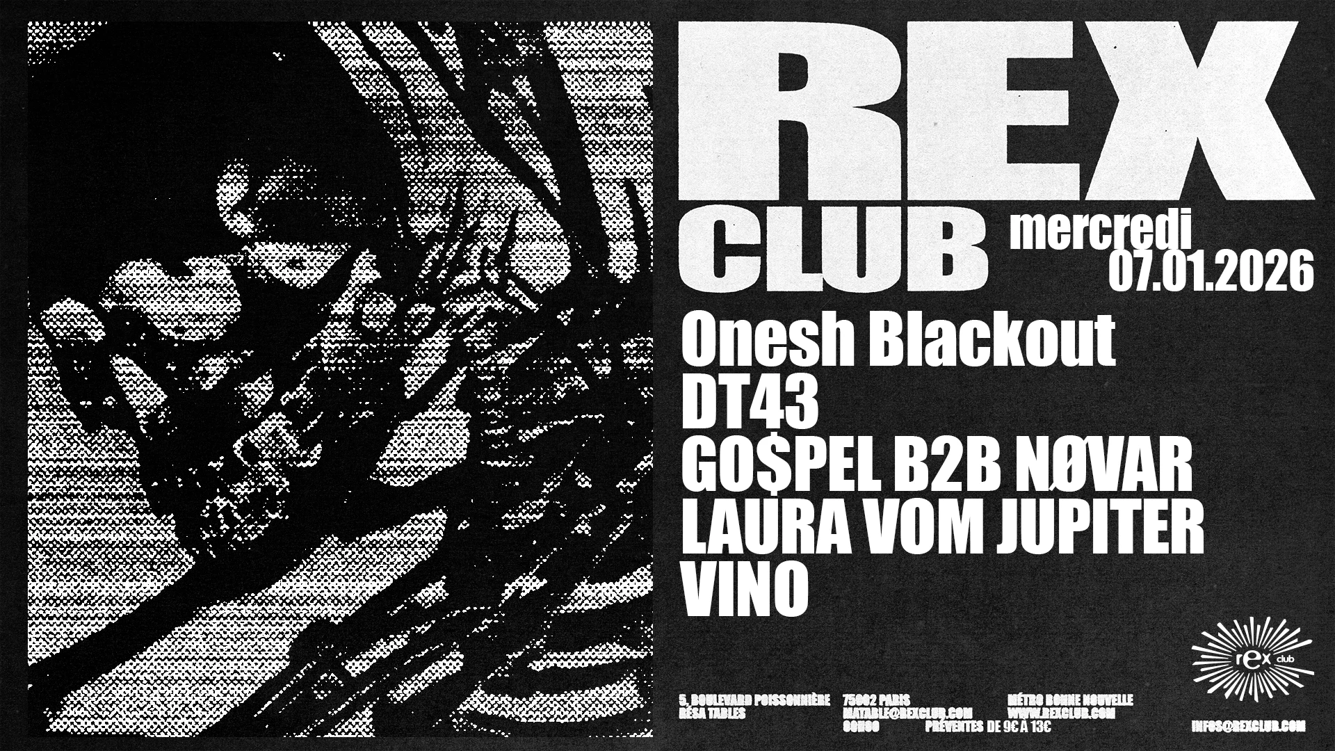 Blackout : Dt43, Gospel, Nøvar, Laura Vom Jupiter & Vino Cover