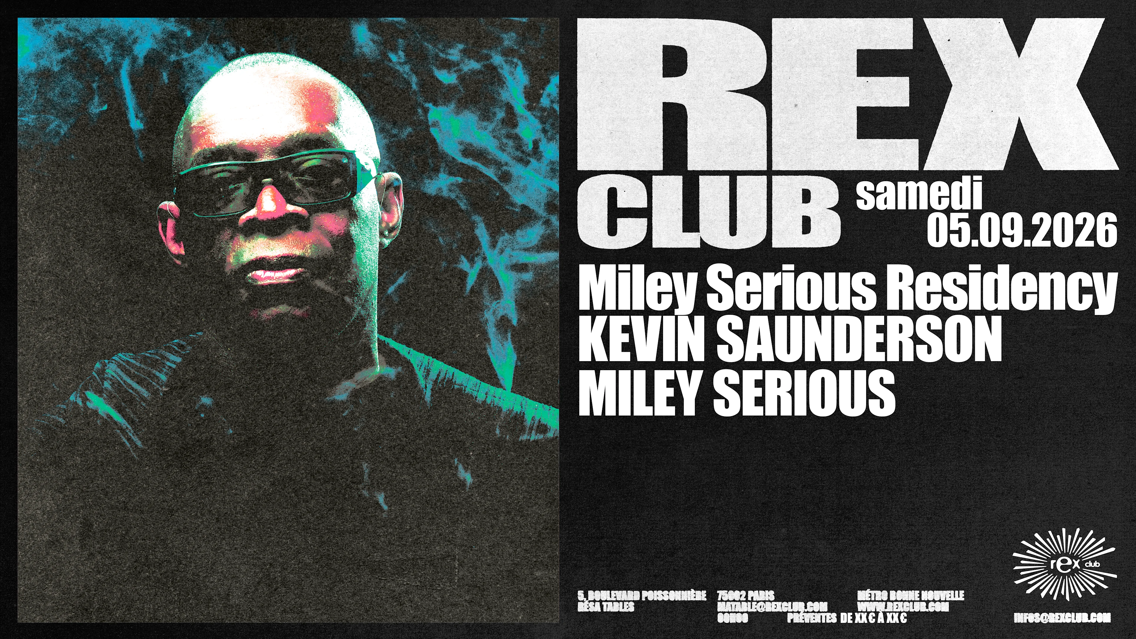 Miley Serious Residency: Kevin Saunderson, Miley Serious Cover