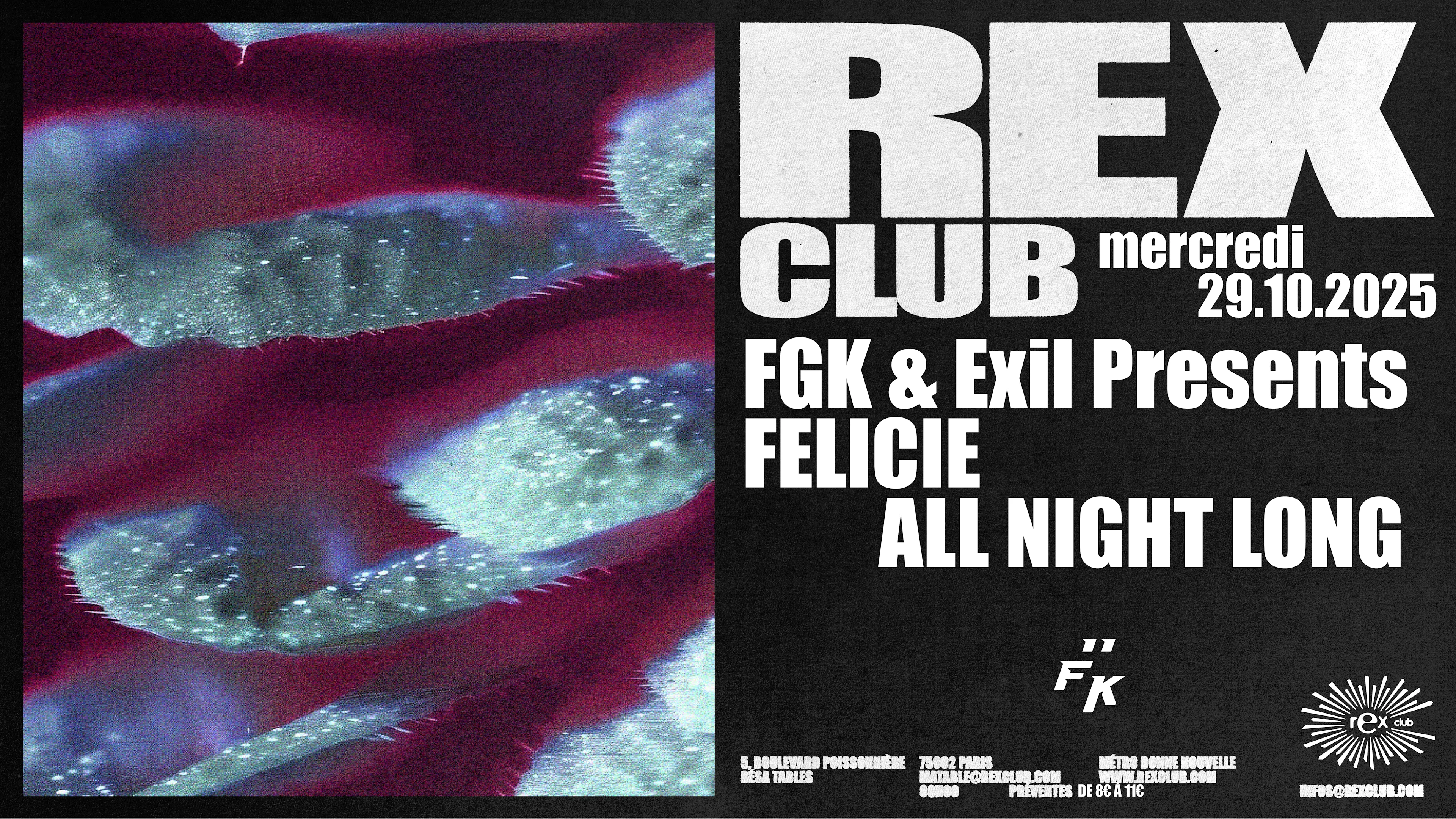 Fastgroove Klub & Exil: Felicie All Night Long Cover
