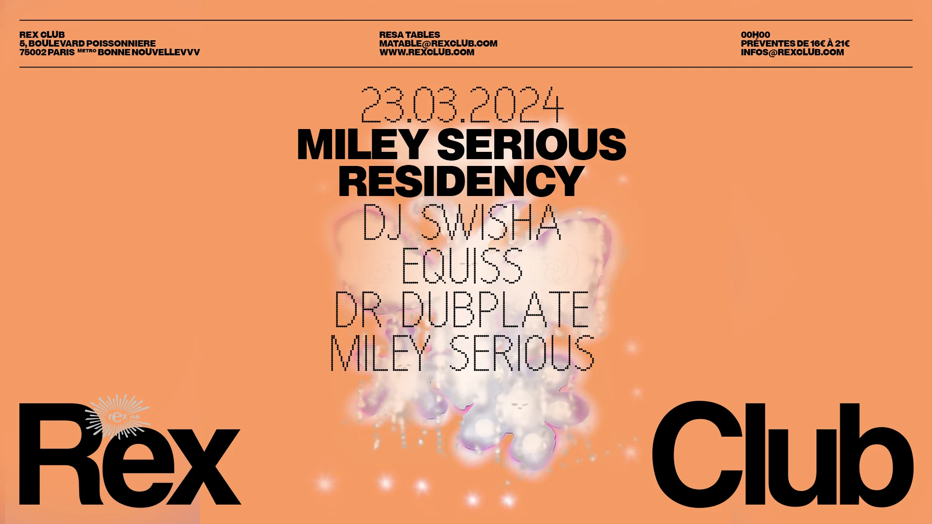 Miley Serious Residency: Dj Swisha, Dr Dubplate, Equiss Cover