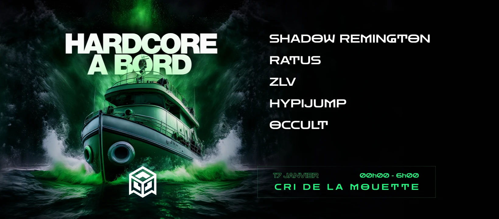 Hardcore À Bord #1 Cover