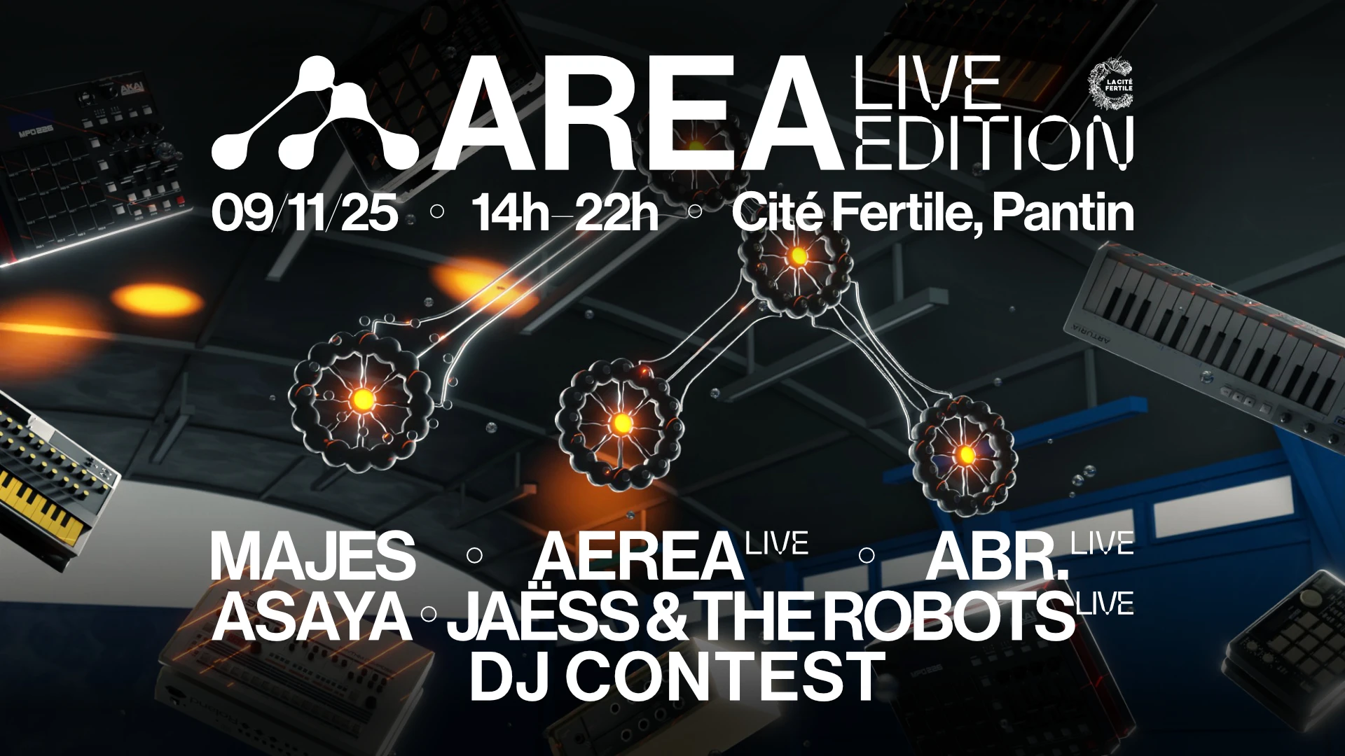 Area Live Edition : Aerea, Asaya, Jaëss, Abr., Majes & More Cover