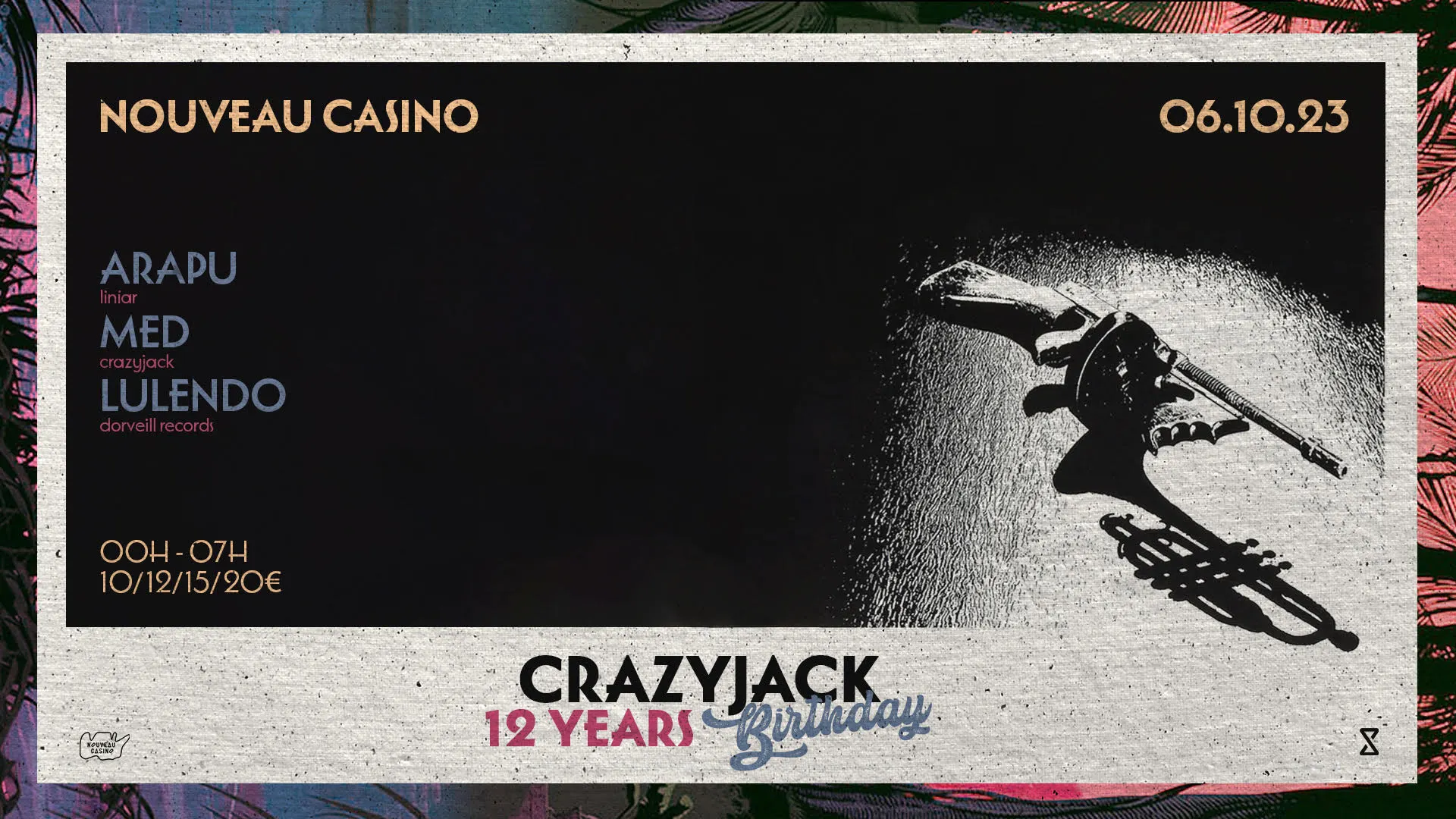 Crazyjack 12 Years Birthday : Arapu, Med, Lulendo Cover
