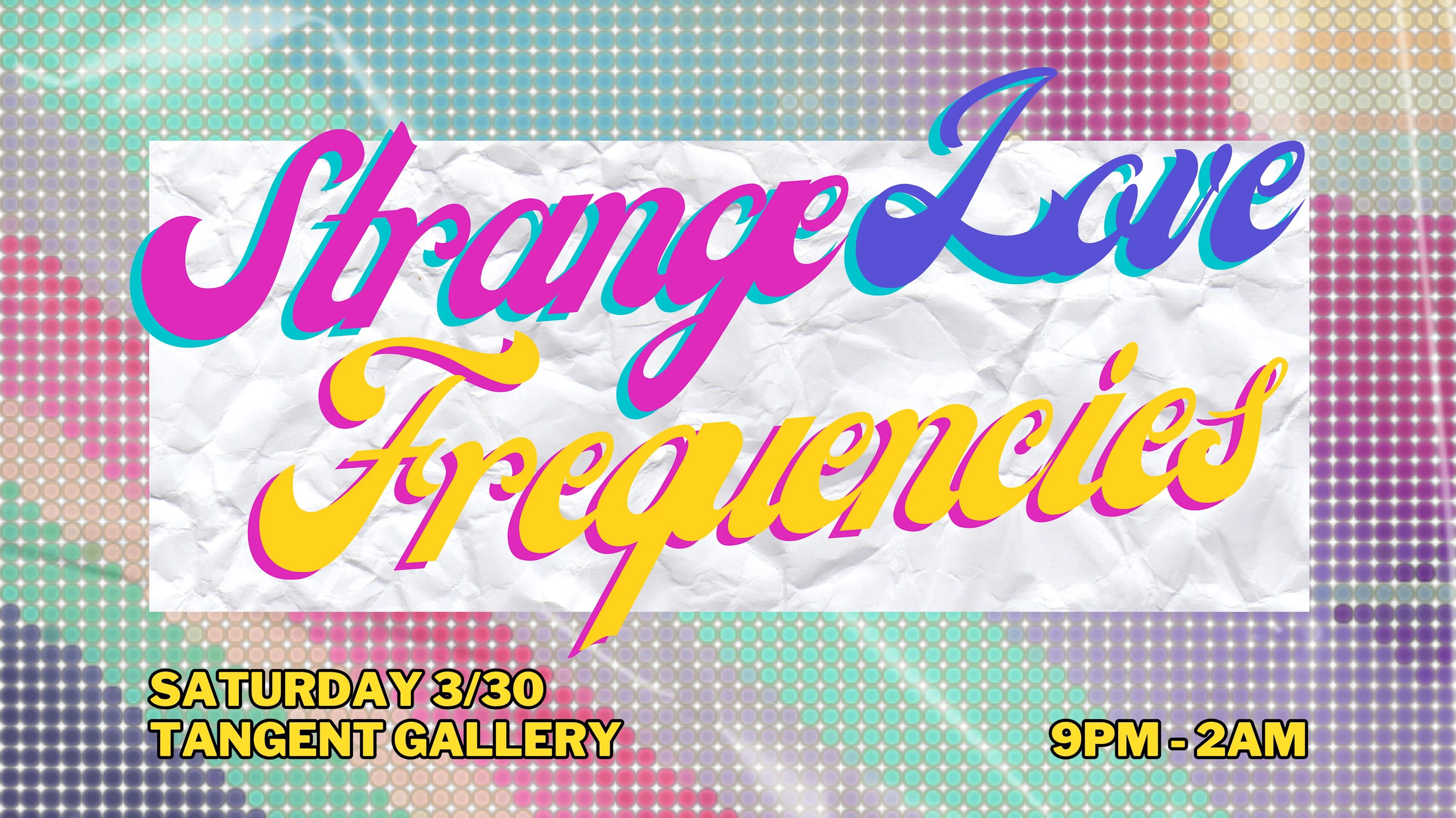 Strange Love Frequencies Cover