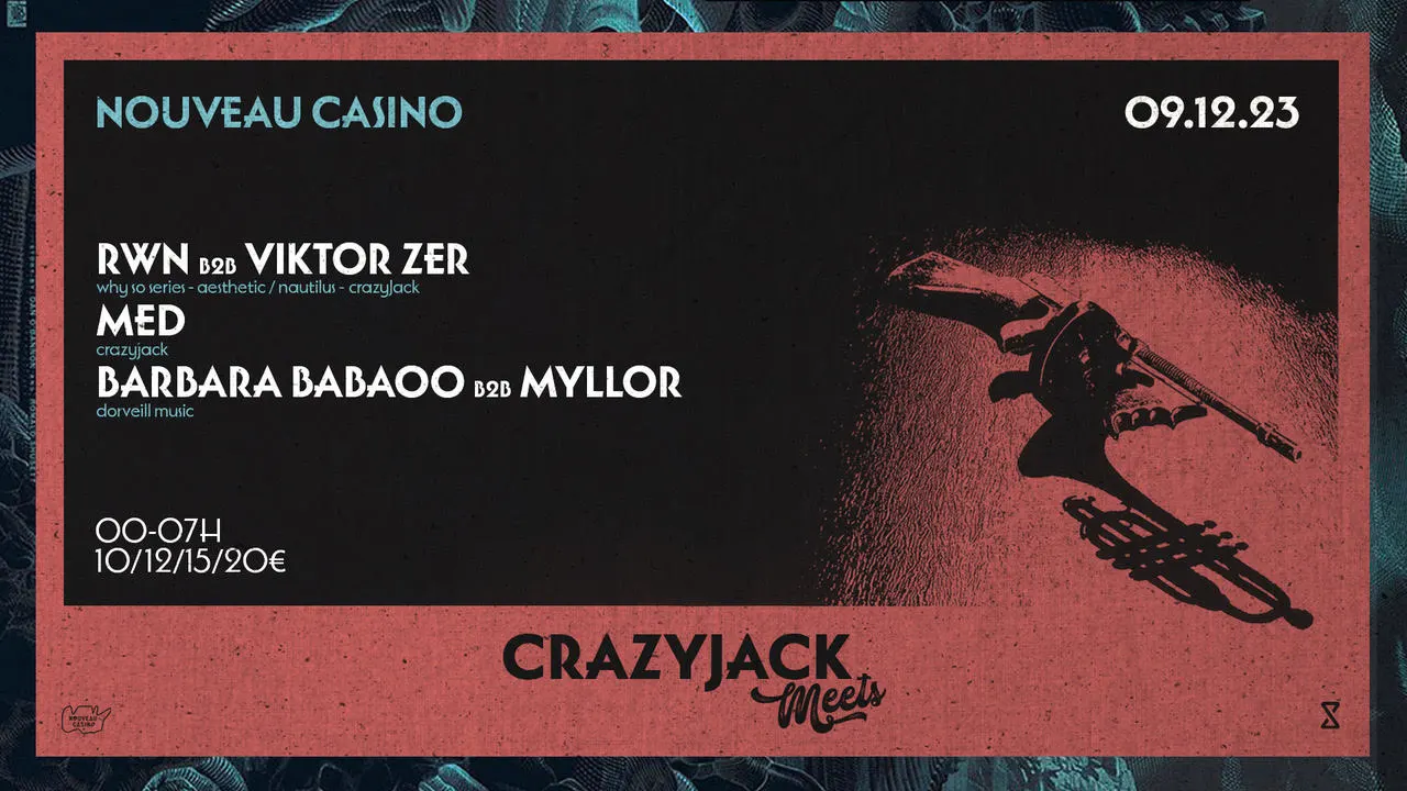 Crazyjack : Rwn B2b Viktor Zer/Med/Barbara Babaoo B2b Myllor Cover