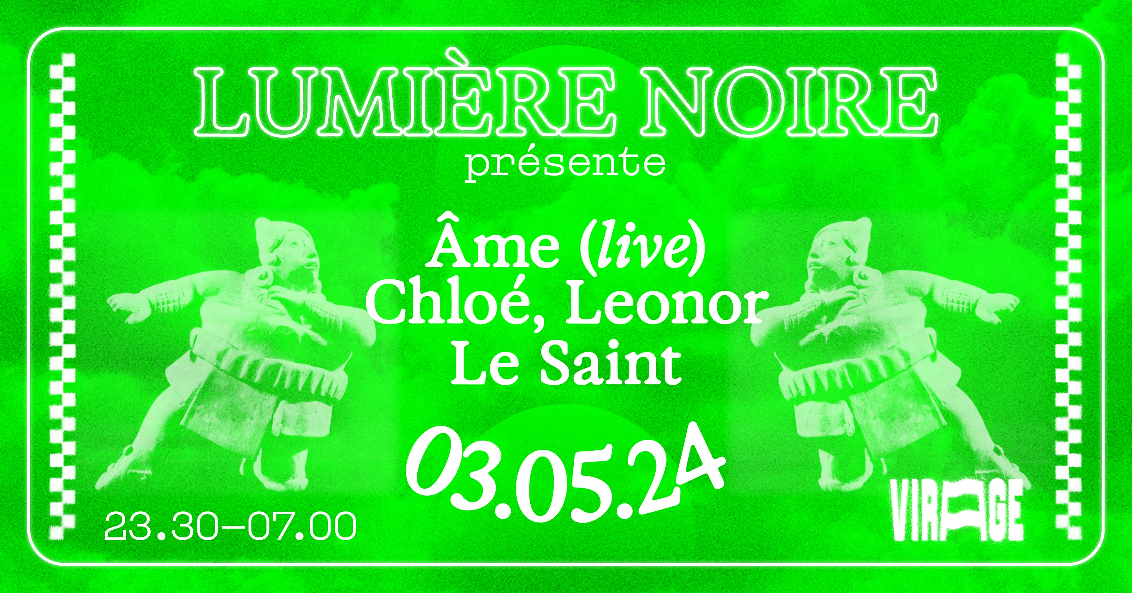 Lumière Noire : Âme Live, Chloé, Le Saint, Leonor Cover