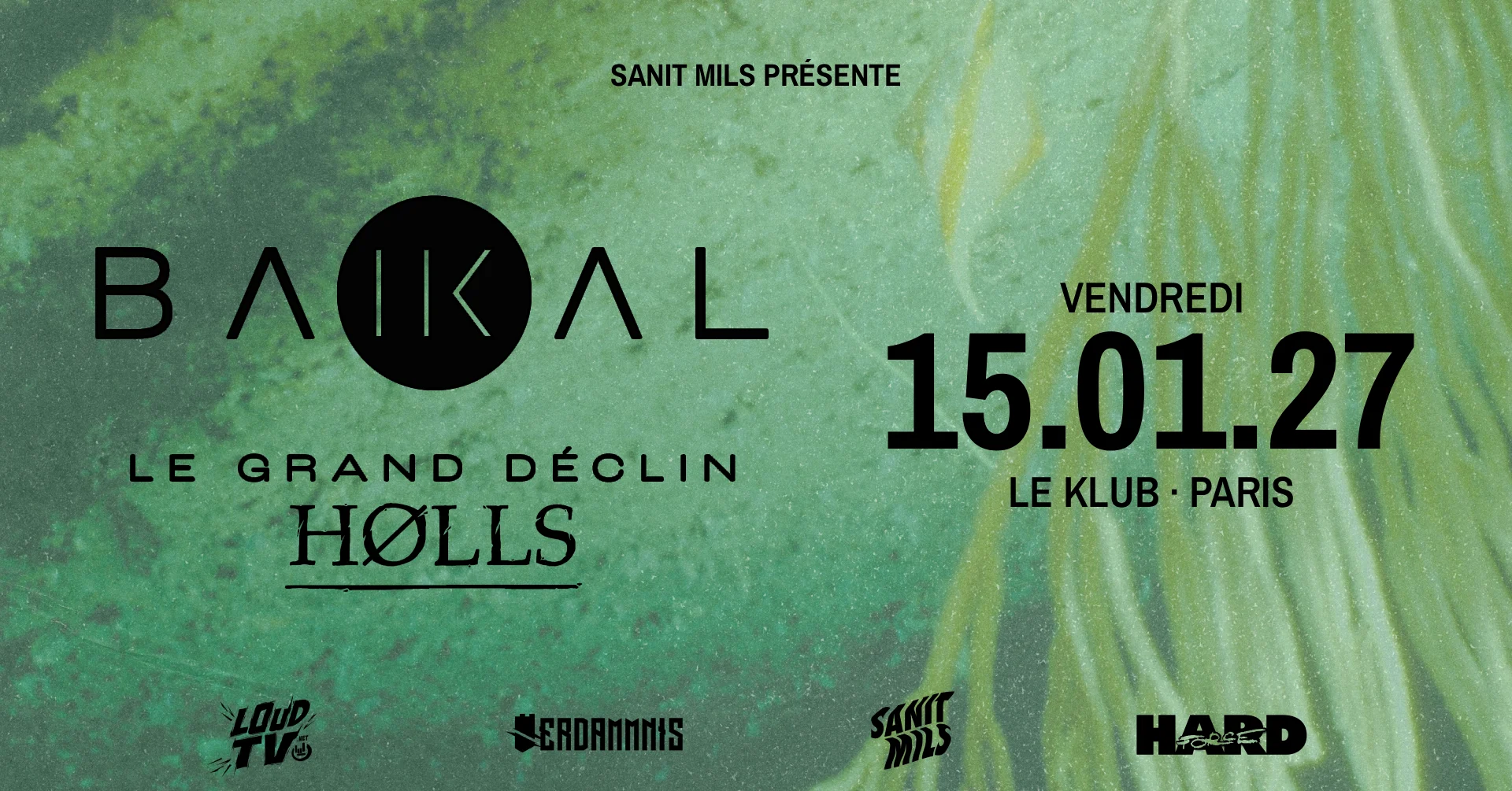 Baïkal + Le Grand Déclin + Hølls Cover