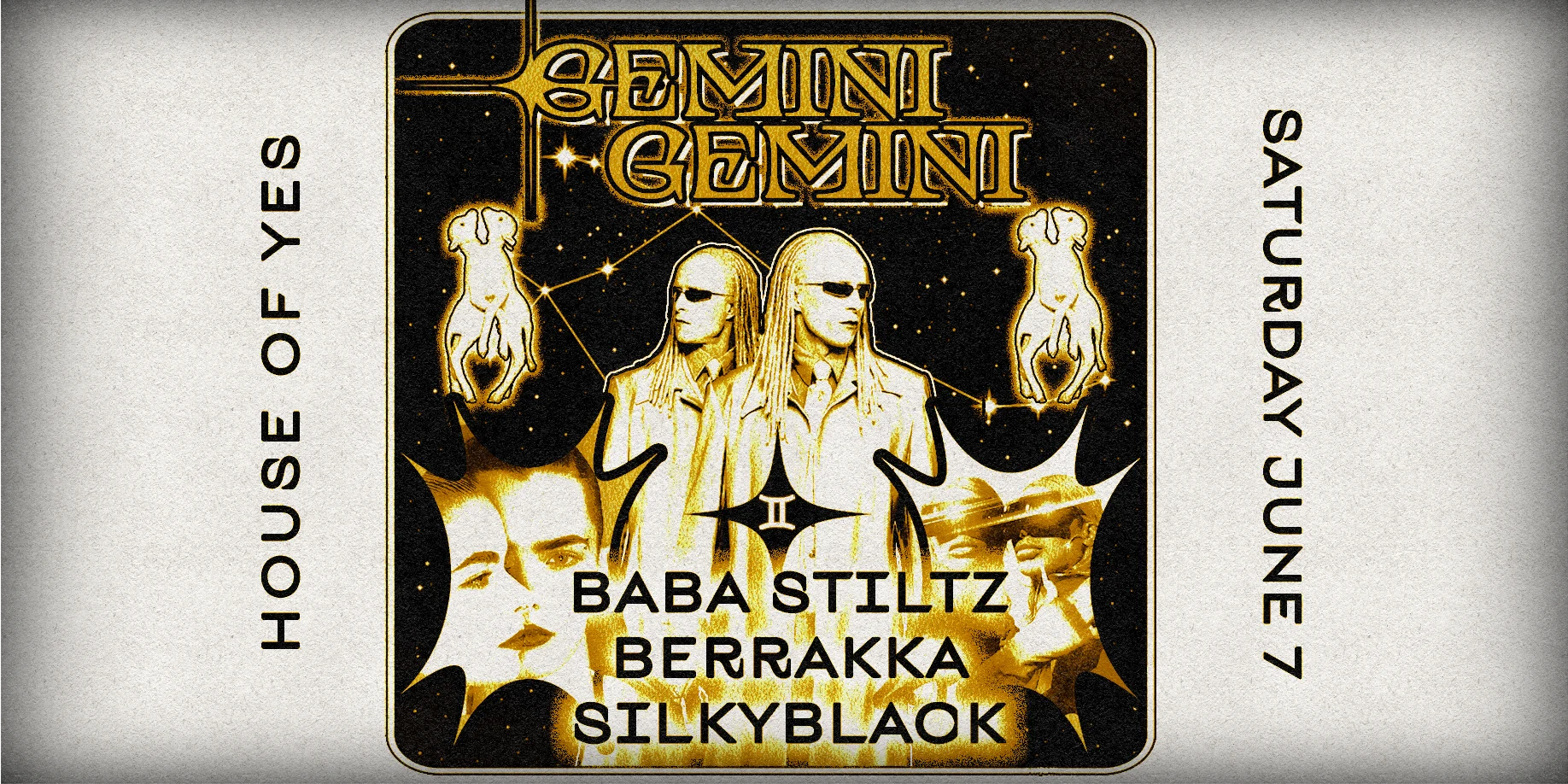 Gemini Gemini: Baba Stiltz • Berrakka • Silkyblack Cover