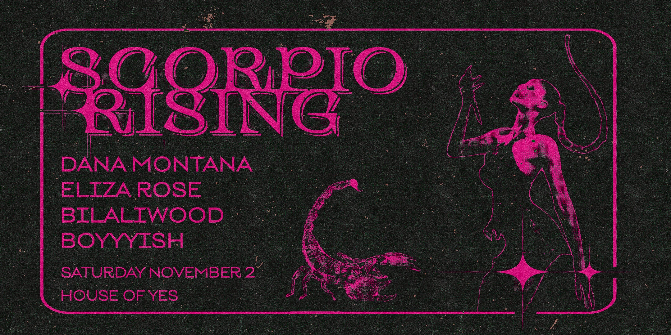 Scorpio Rising • Dana Montana • Eliza Rose • Bilaliwood ++ Cover