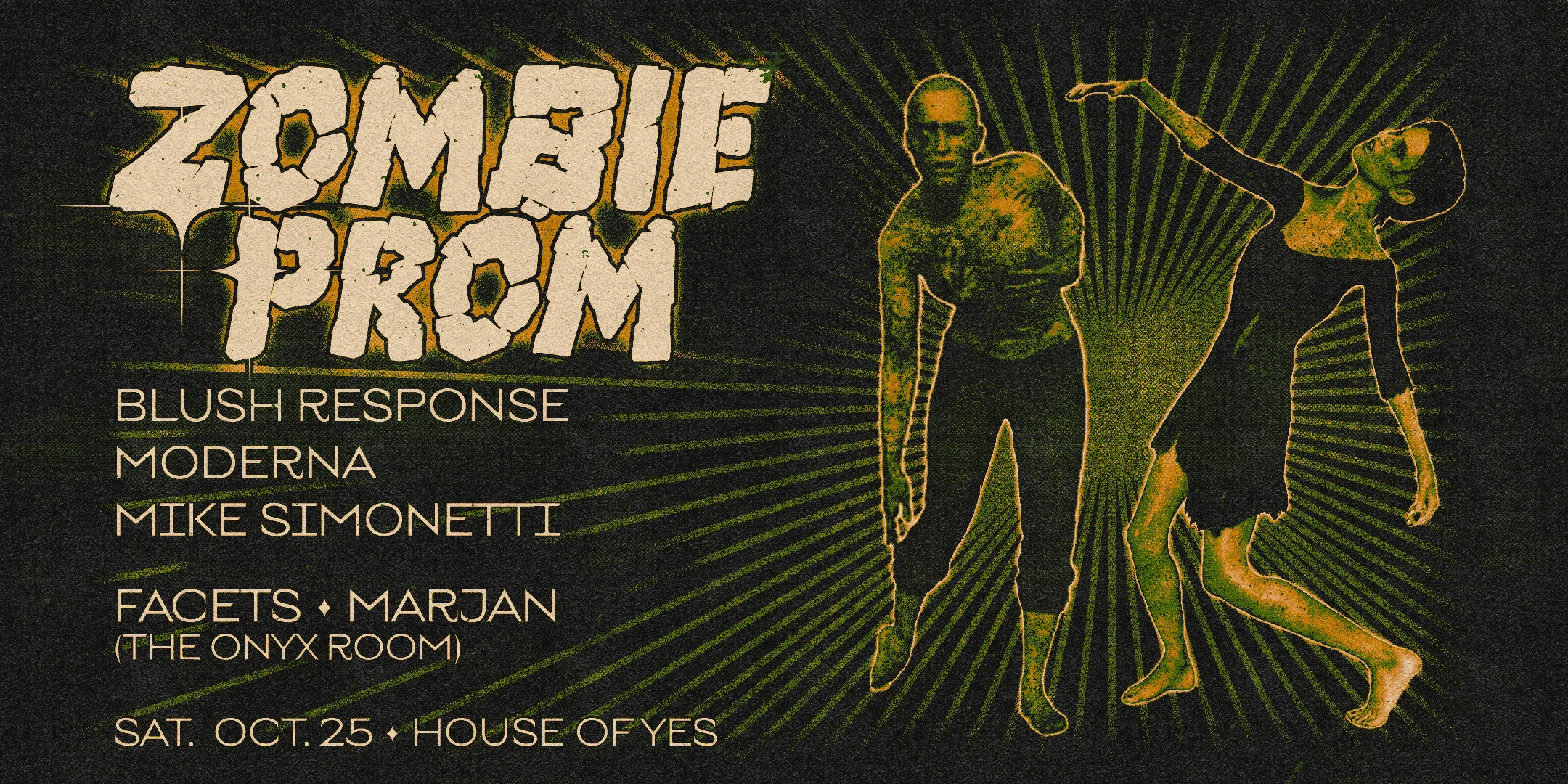 Zombie Prom: Blush Response • Moderna • Facets • Marjan ++ Cover