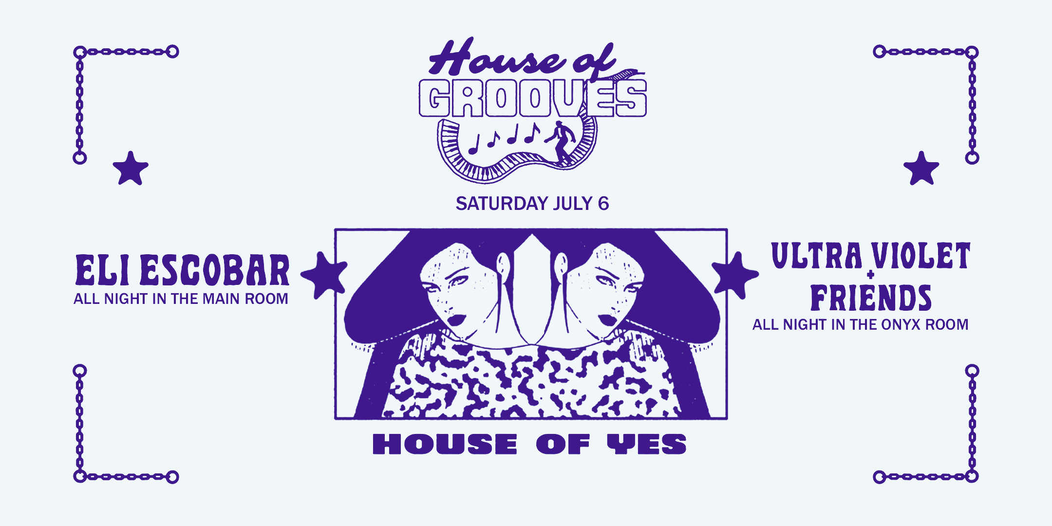House Of Grooves: Eli Escobar All Night +Ultra Violet & More Cover