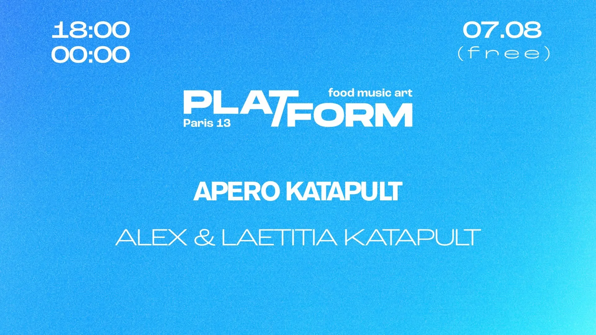 Apero Katapult • Alex & Laetitia Katapult#2 • Free Cover