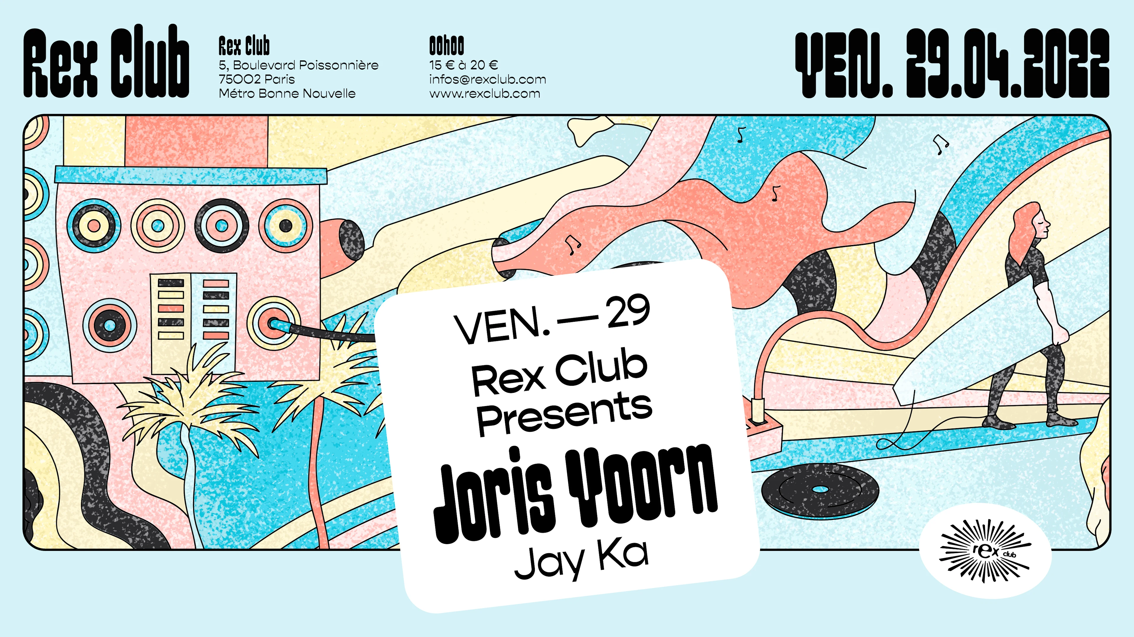Rex Club Presents: Joris Voorn & Jay Ka Cover