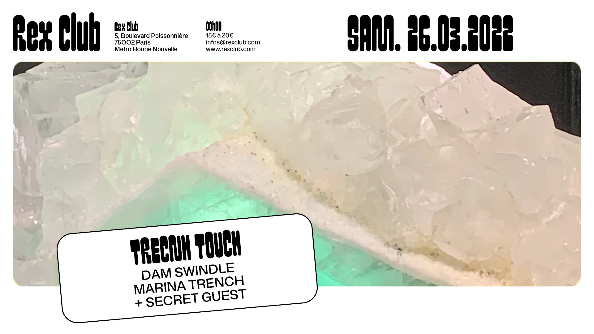 Trench Touch: Dam Swindle, Marina Trench + Guest Cover