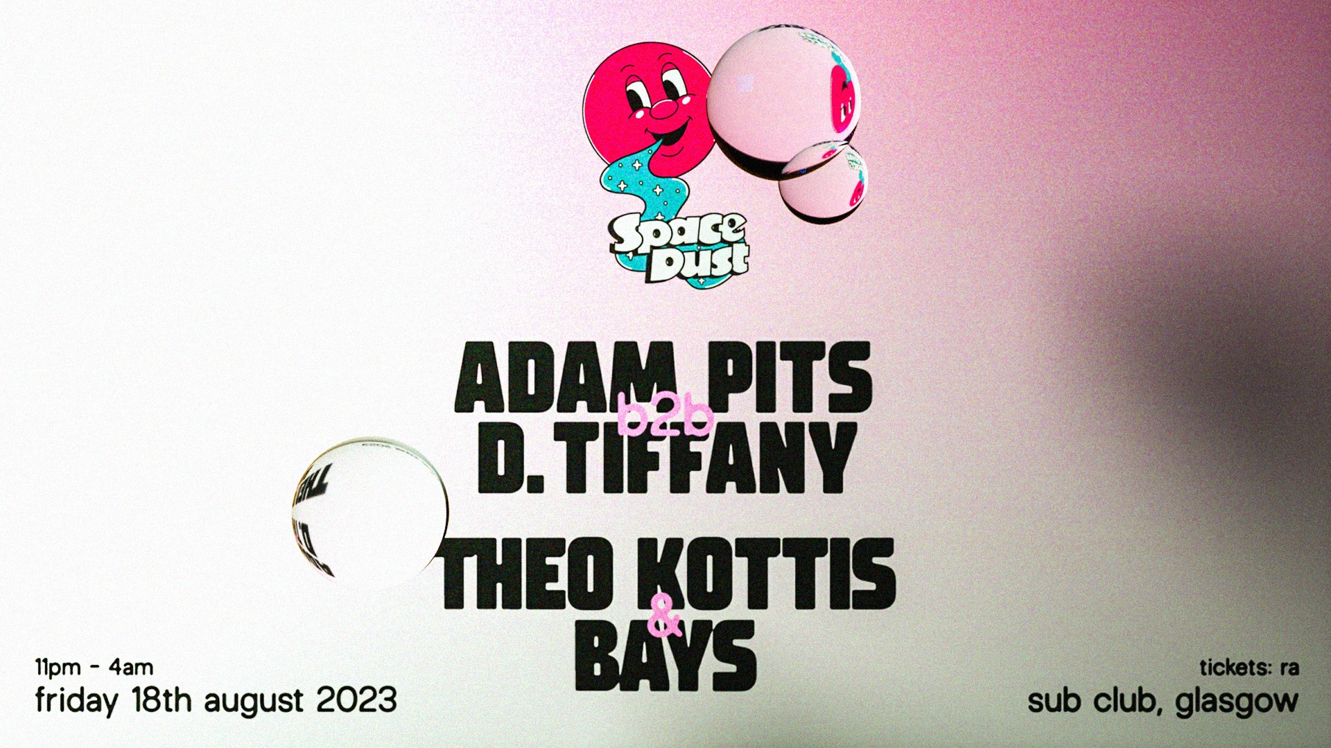 Space Dust: Adam Pits B2b D. Tiffany, Theo Kottis & Bays Cover