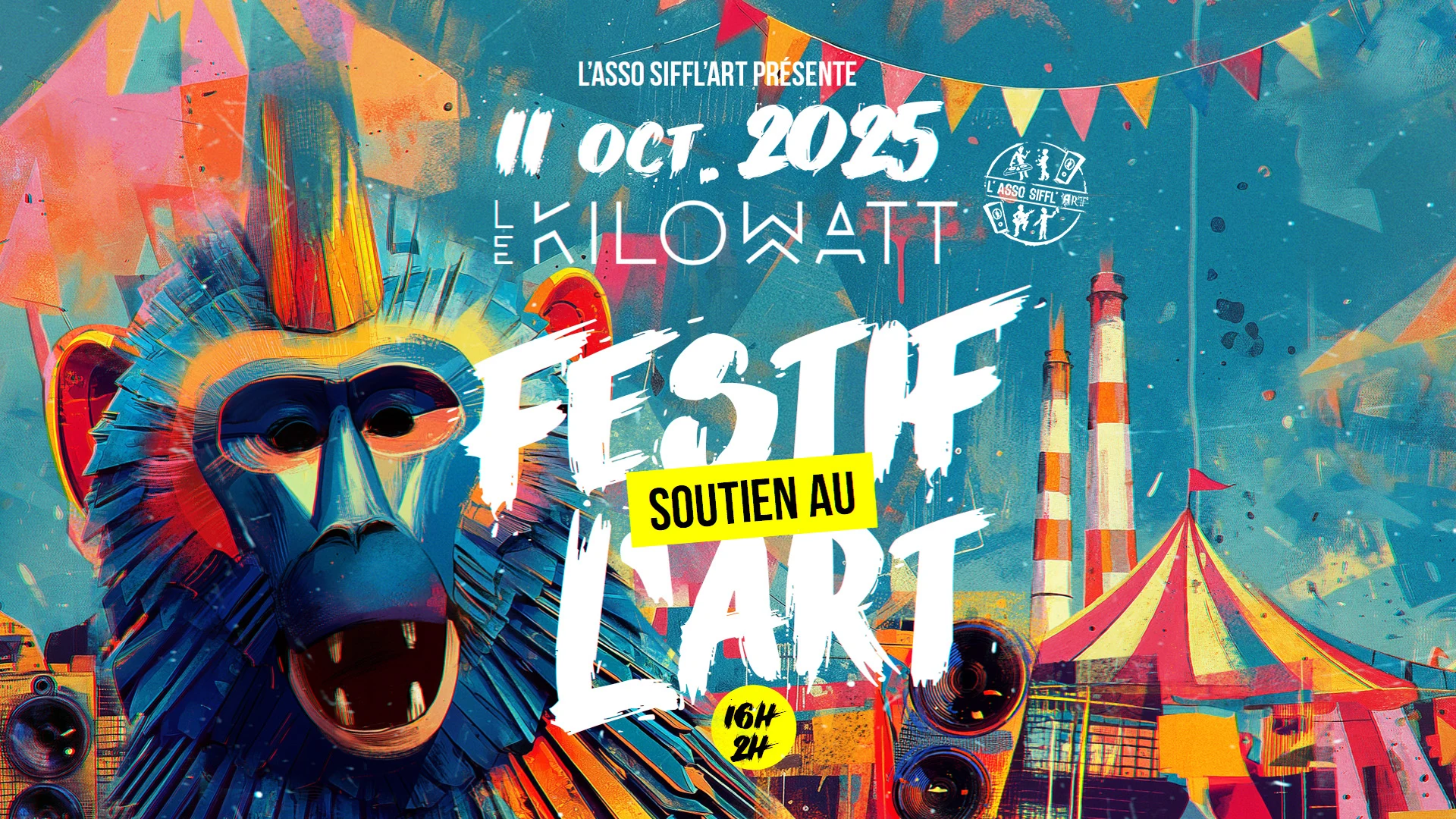 Soutien Au Festif L'art ! Cover