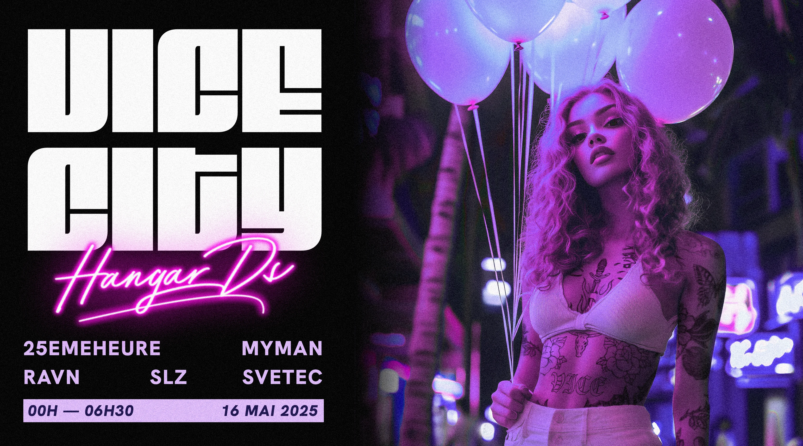 Vice City 4 Years Birthday Bash // Svetec / 25emeheure & V Cover