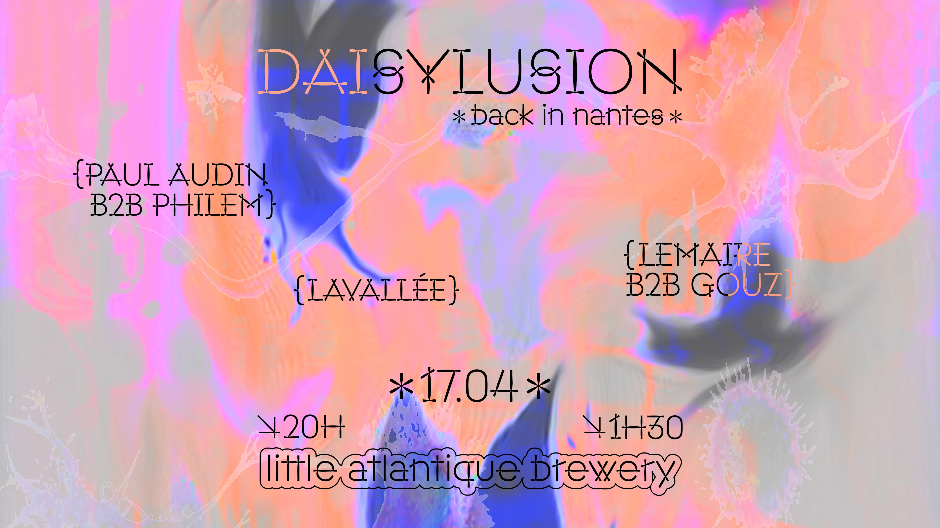 Daisylusion Invite Paul Audin & Philem (100% Vinyles) Cover
