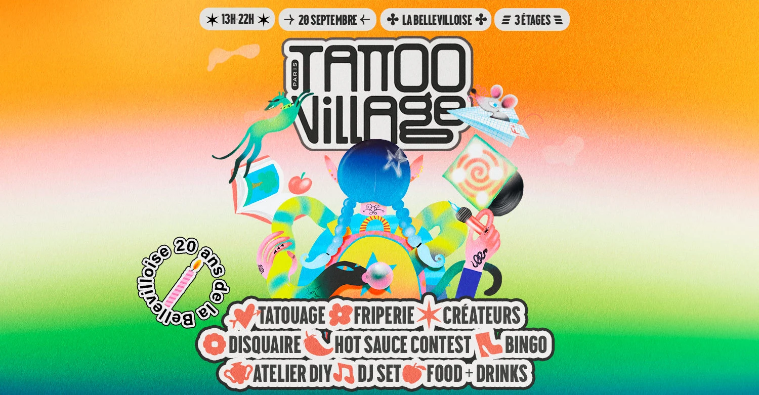 Tattoo Village ✍️ Back To Ink | 20.09.26 Cover
