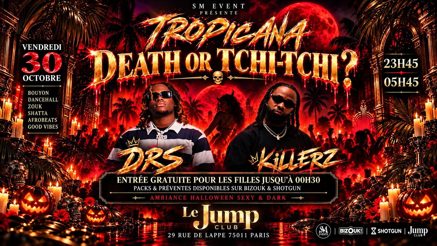 La Tropicana - Spécial Halloween - Dj Killerz & Drs Cover