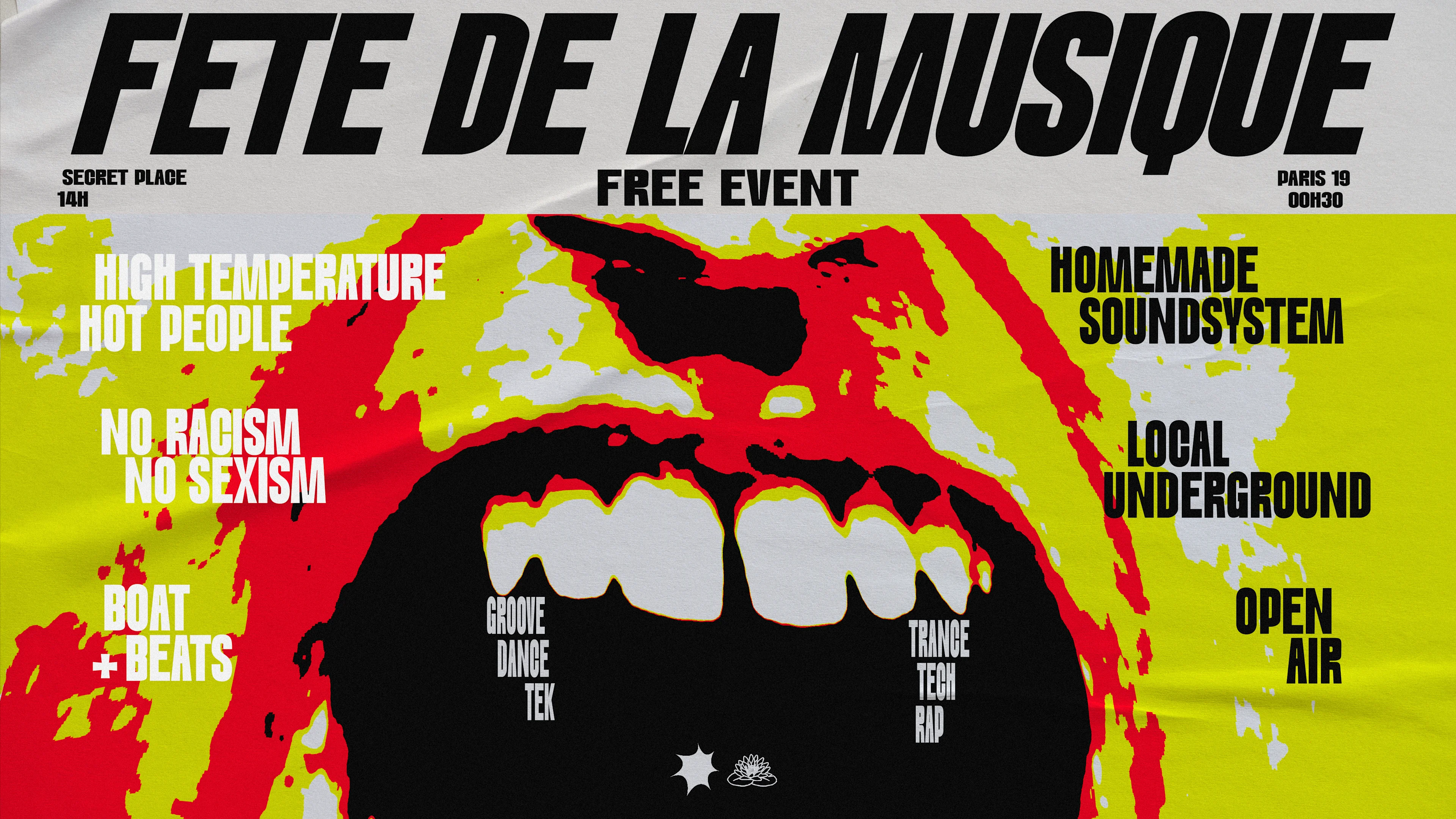 Fête De La Musique Open Air - Turbulent X Bloom Cover