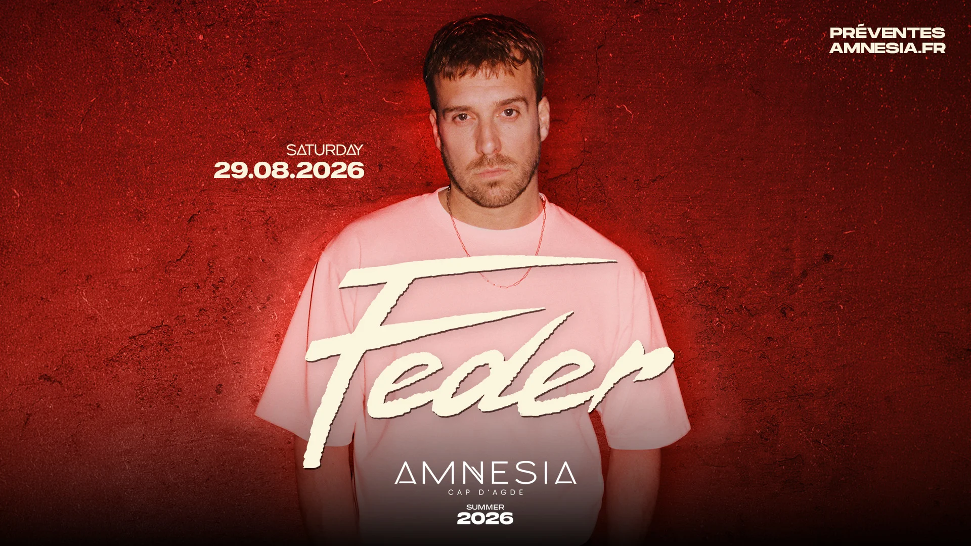 Feder @ Amnesia Cover