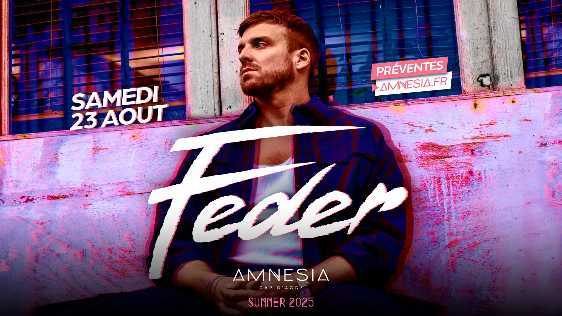 Feder @ Amnesia Cover