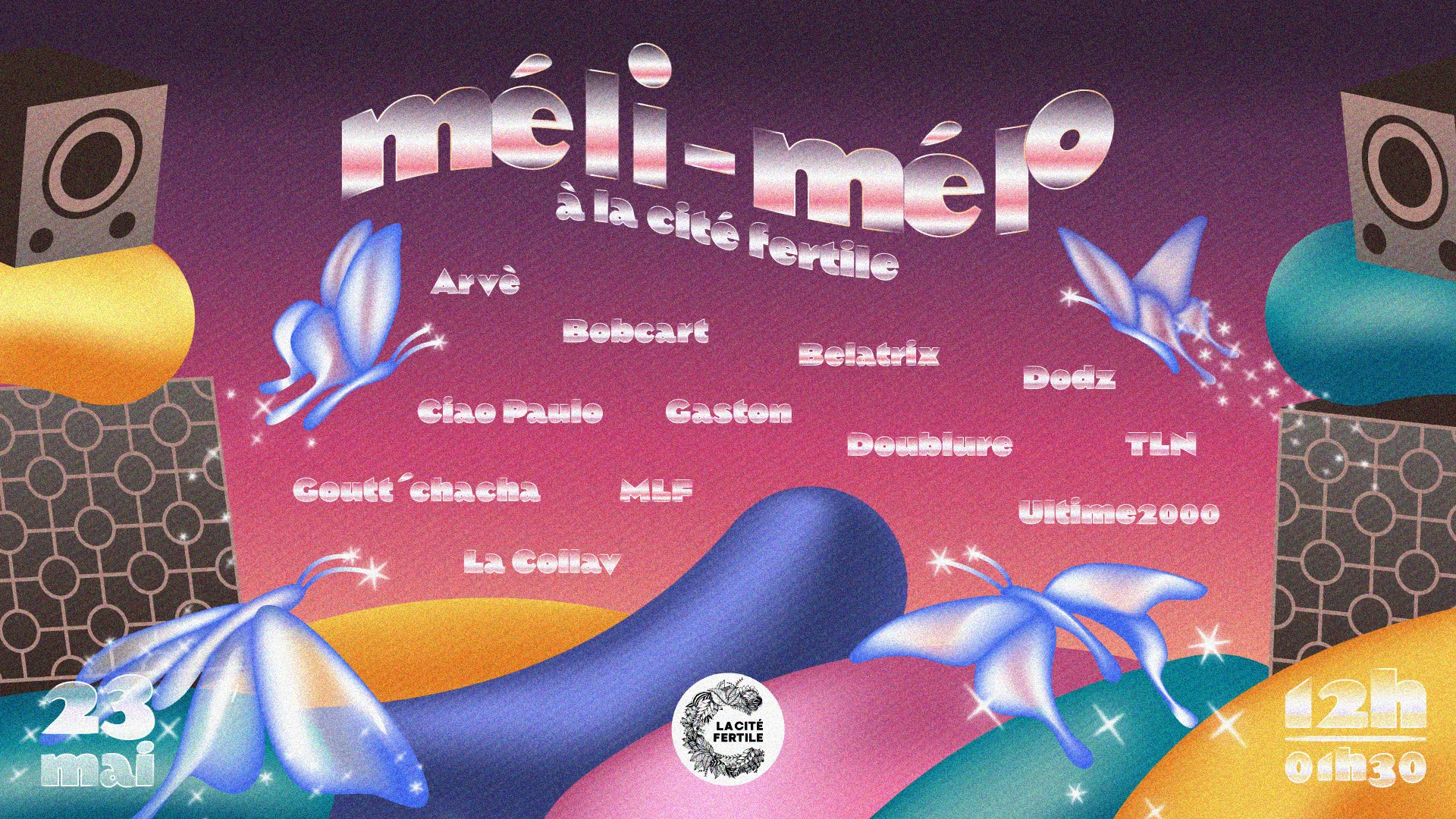 Méli Mélo X La Cité Fertile Cover