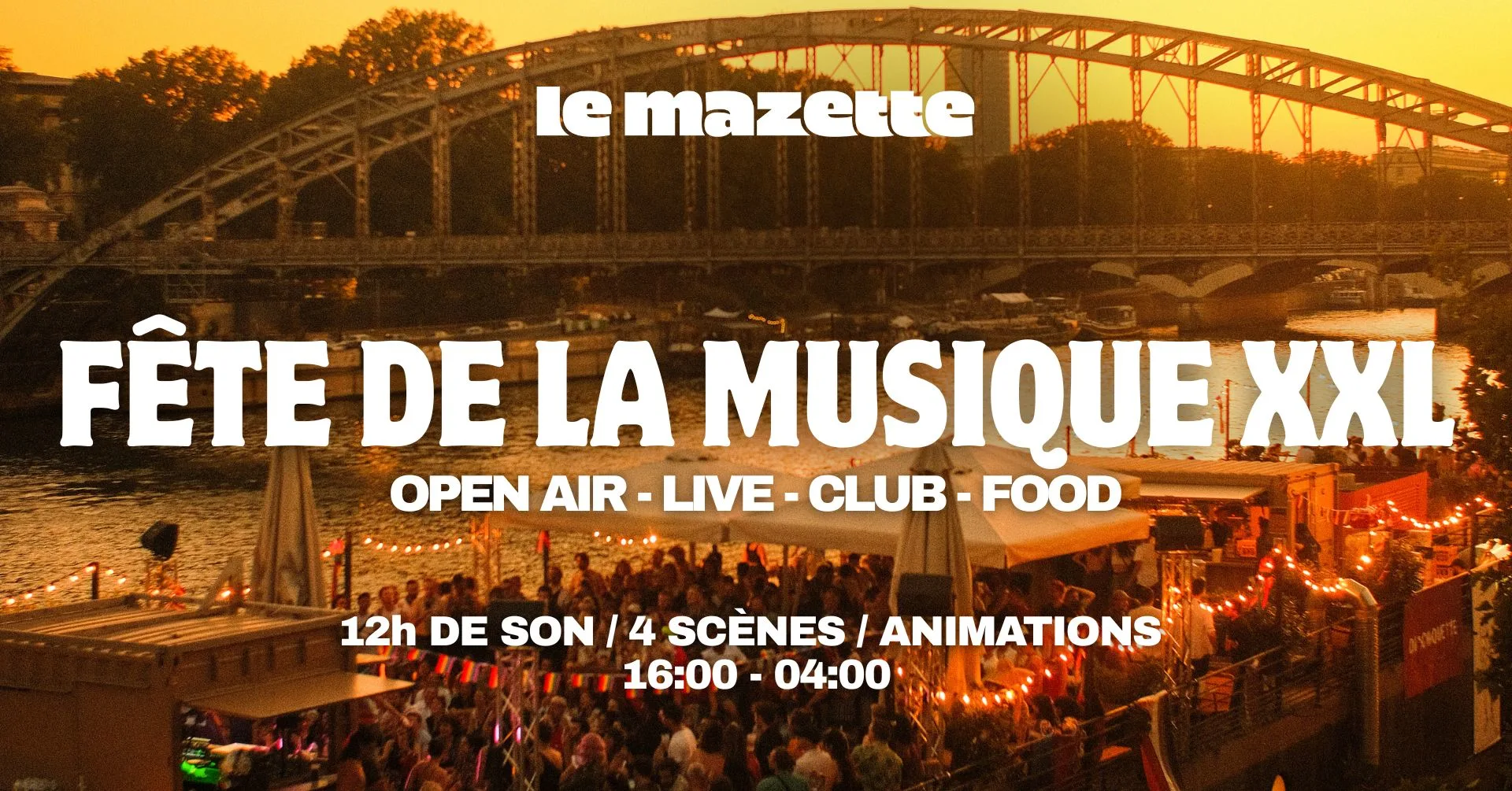 Fête De La Musique Xxl - Open Air + Live + Food + Club Cover