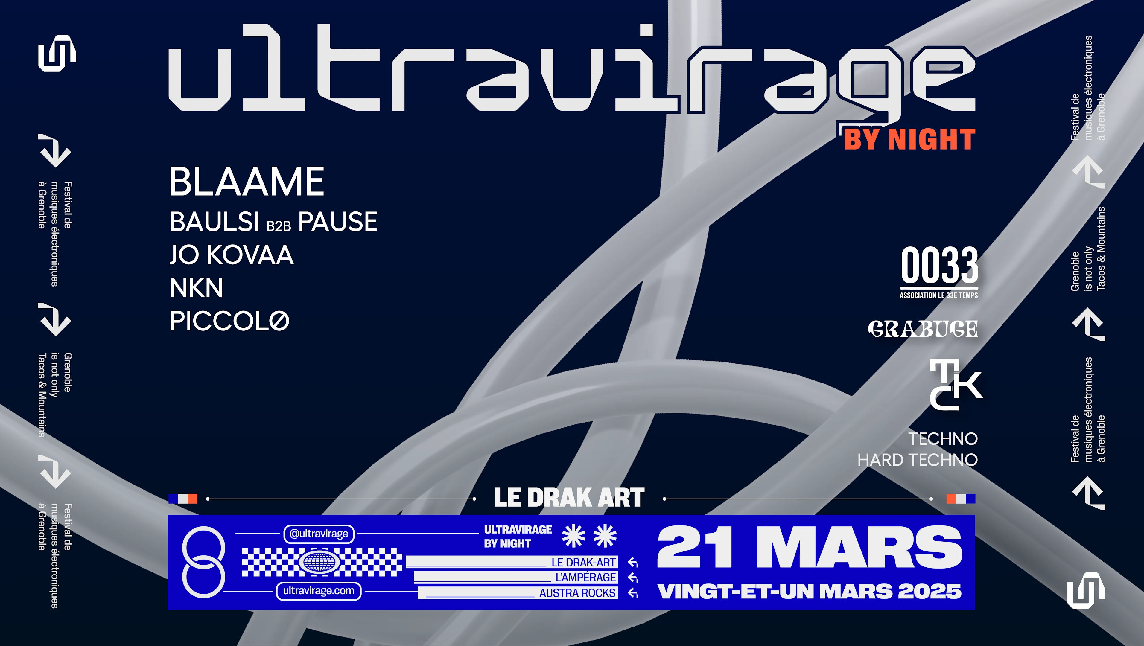 Ultravirage By Night - Drak-Art W/ Grabuge, Oo33, Tkc Cover