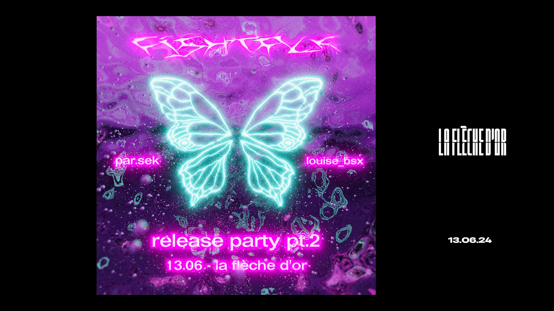 Fishtalk Release Party W/ Par.Sek + Louise Bsx Cover