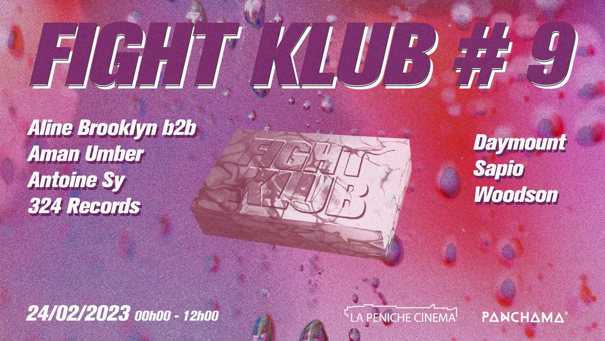 Fight Klub #9 : Antoine Sy, Aline Umber B2b, 324, Panchama  Cover