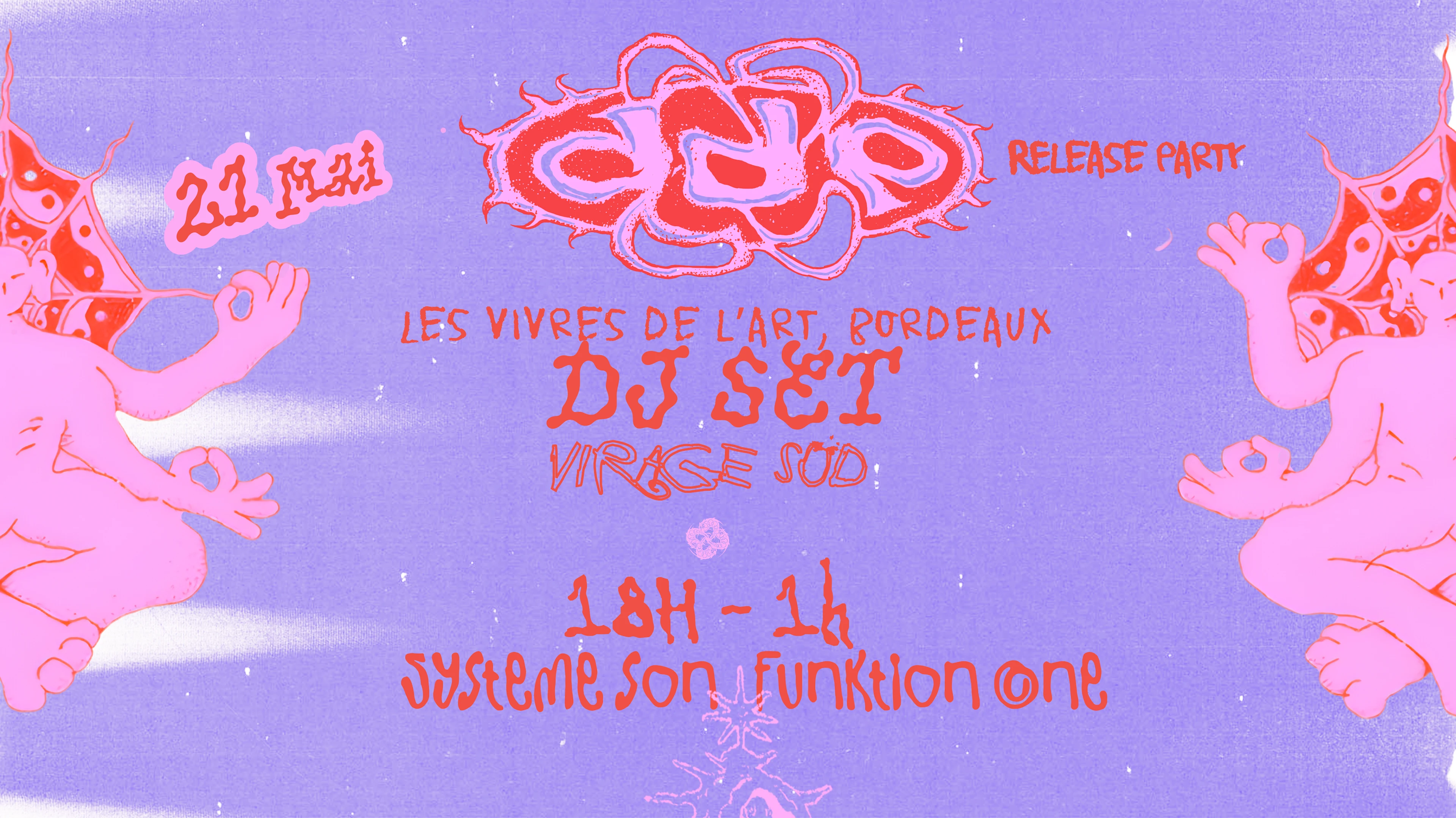 Virage Sud X Ddp Release Party Cover