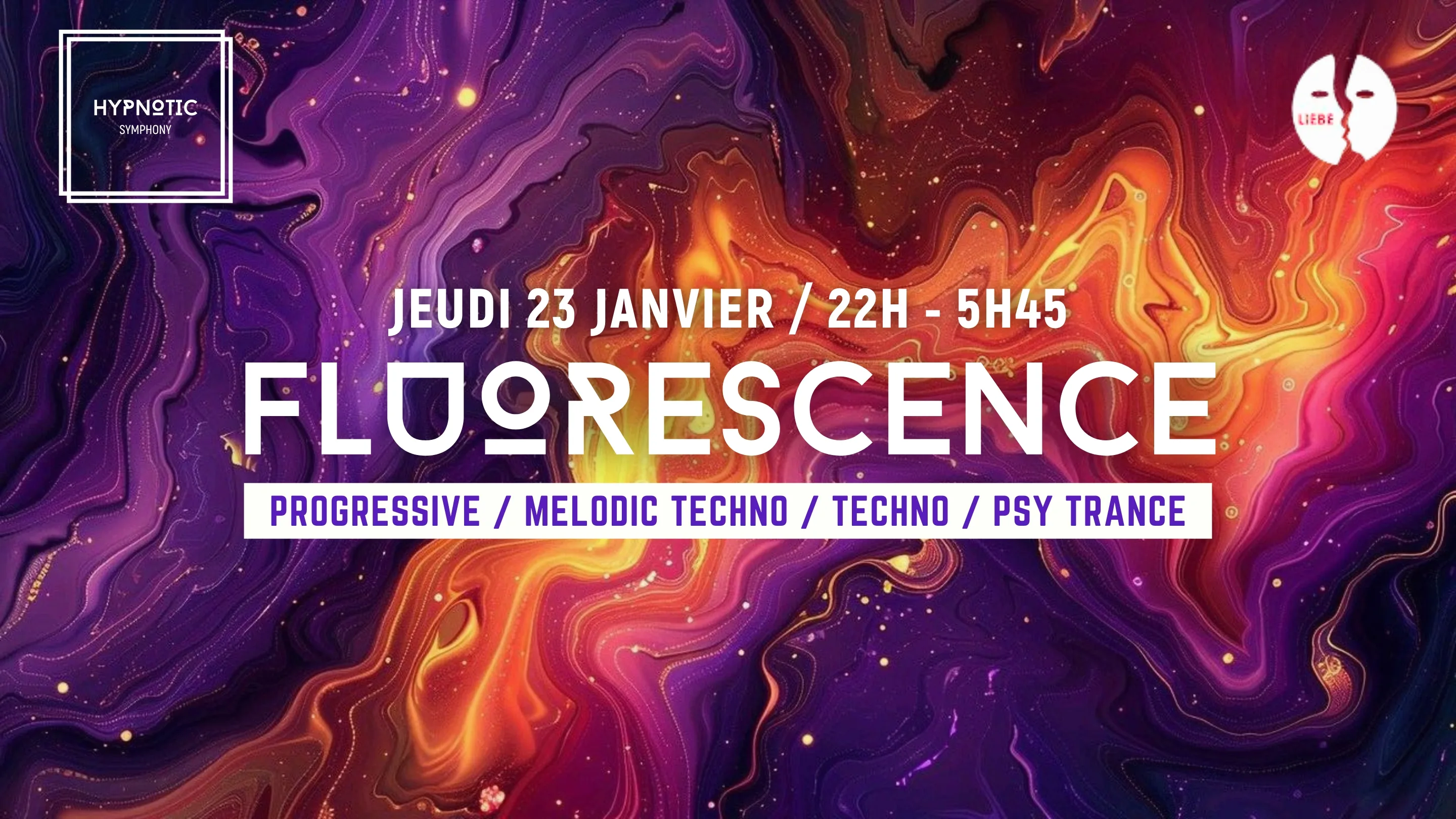 Fluorescence - Hypnotic Symphony X Liebe - Jan 2025 Cover