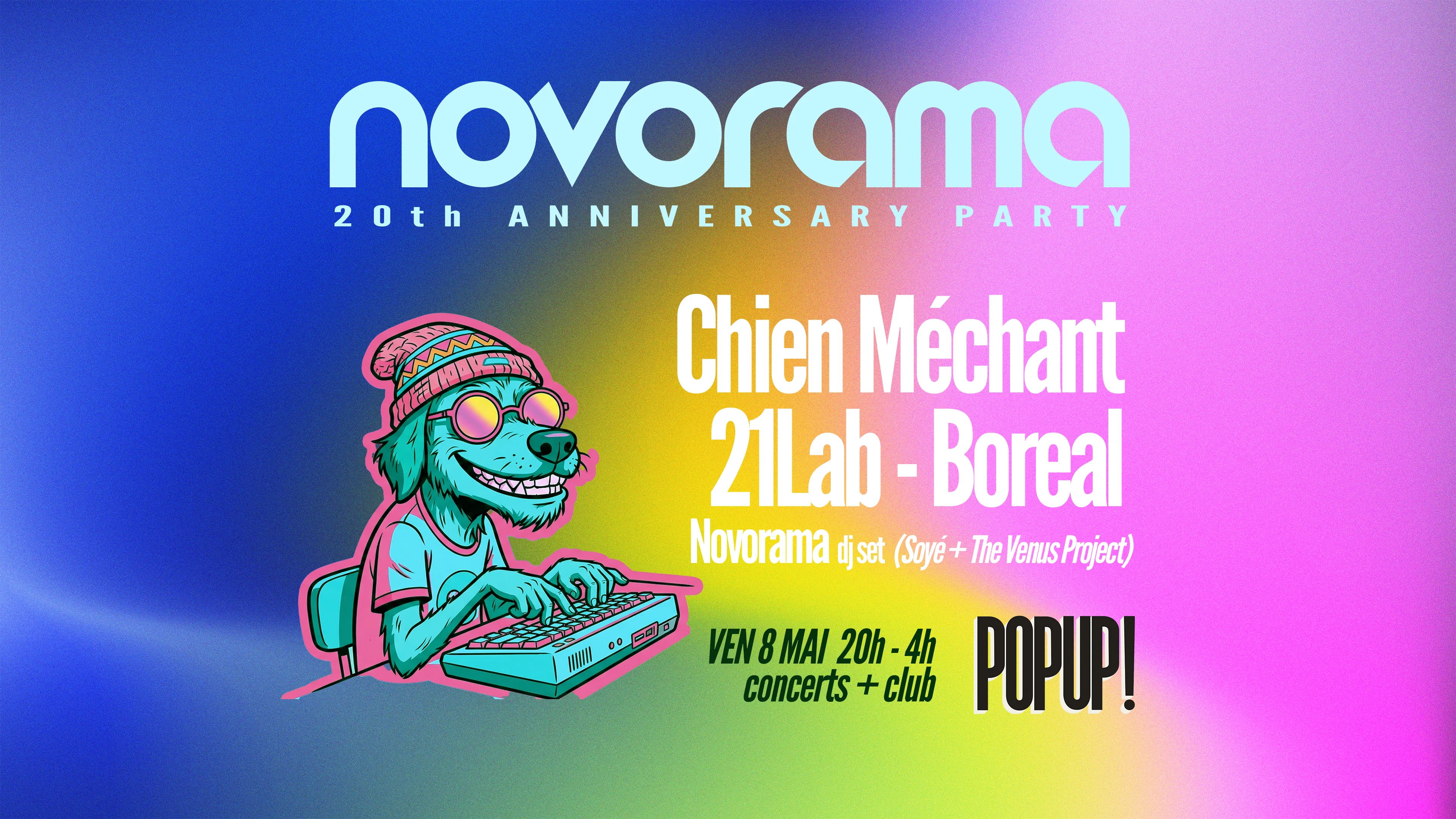 Novorama 20th Anniversary Cover