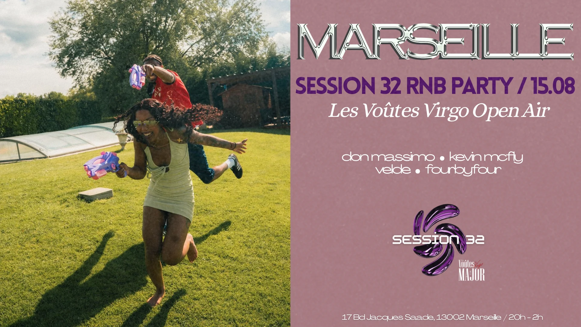 Session 32 Rnb Party Marseille VI Cover