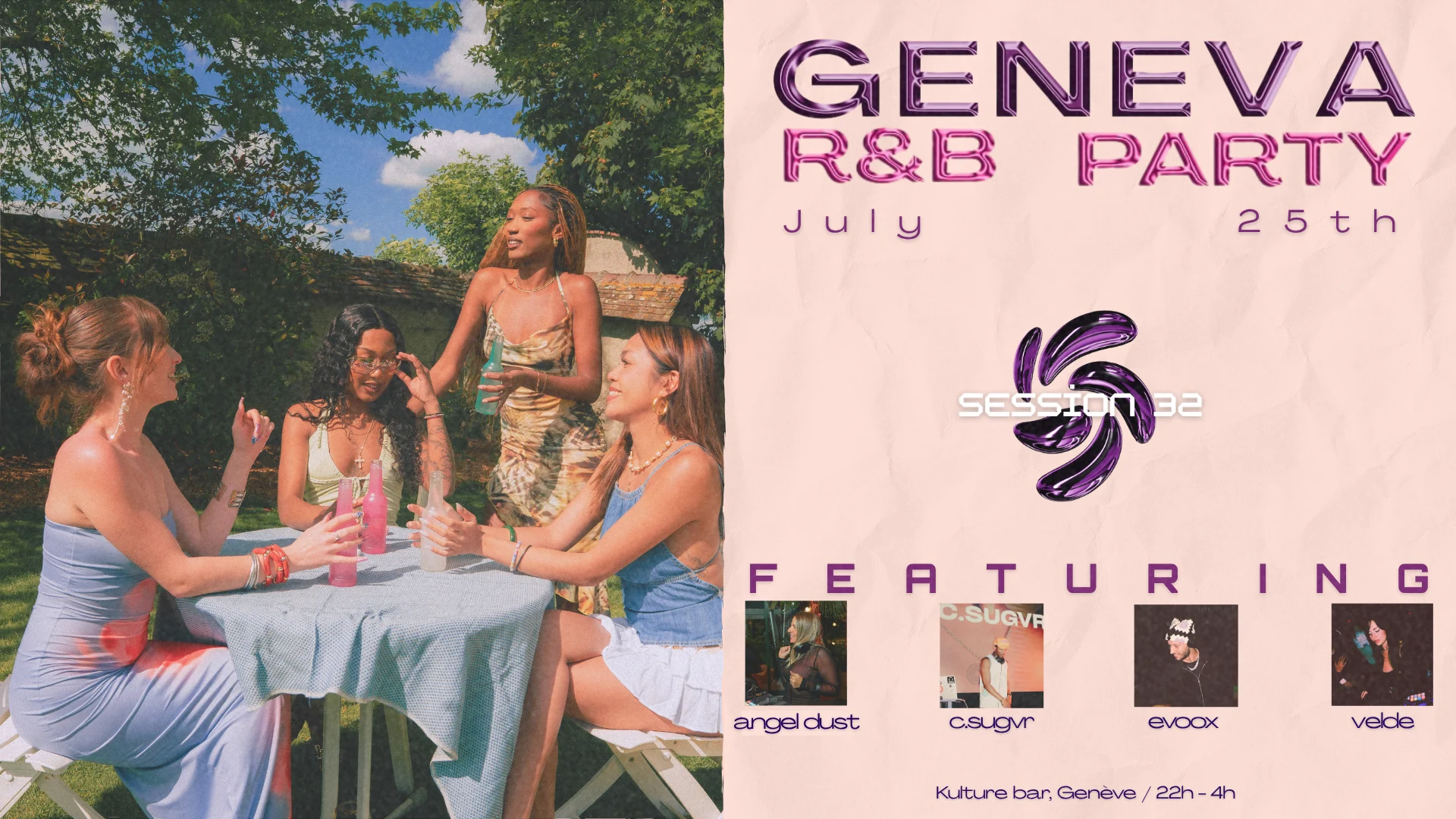 Session 32 R&B Party In Geneva, Part IV Cover