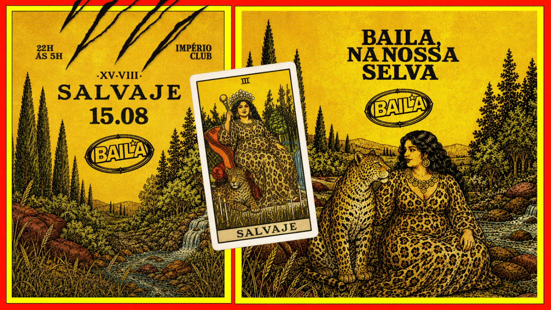 Baila + Salvaje Cover
