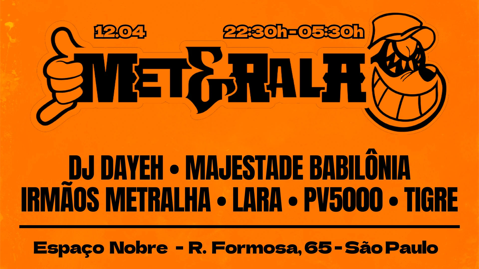 Met&Rala No Espaço Nobre Cover