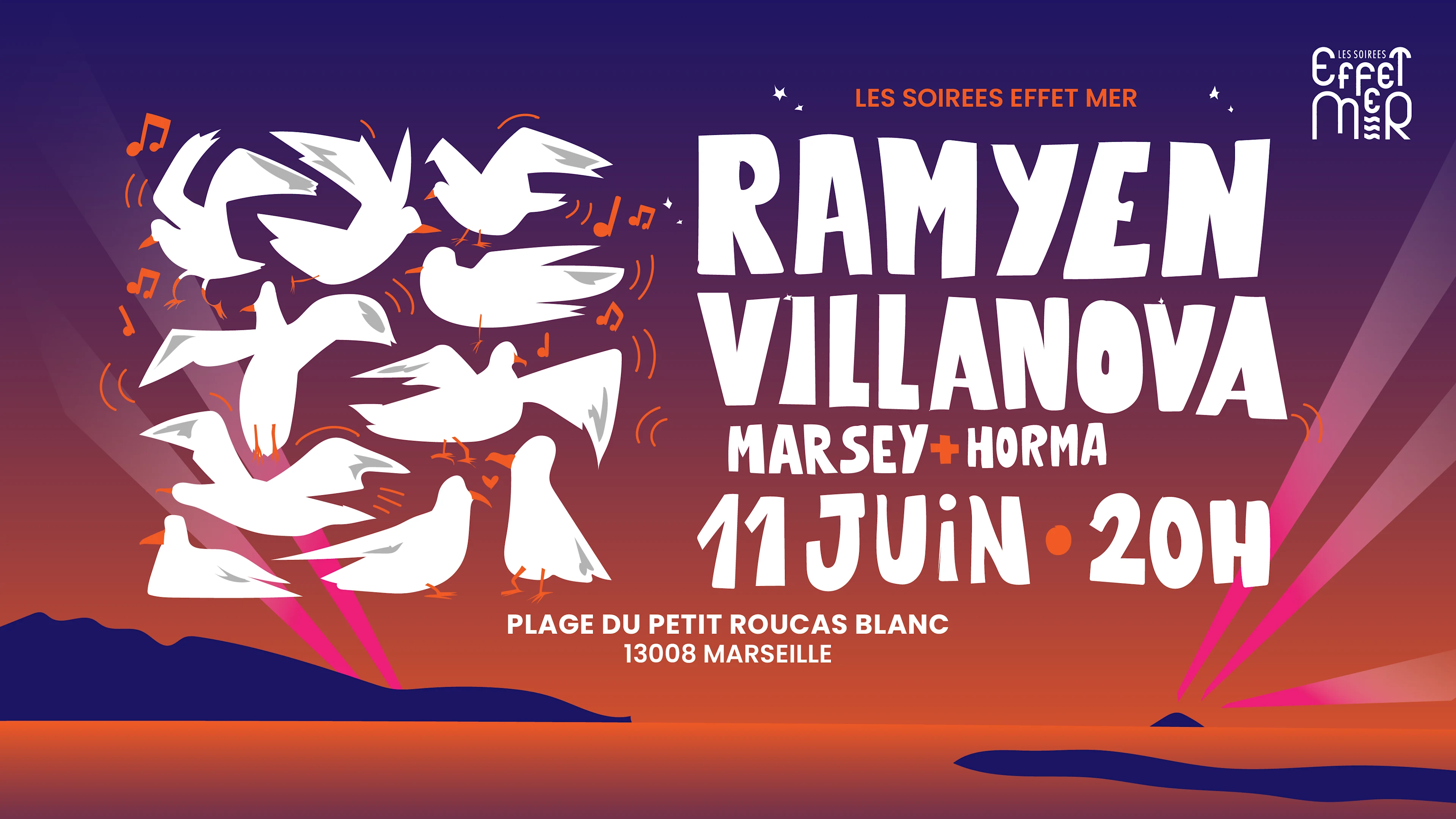Opening Ete 2026 - Ramyen & Villanova -Plage Du Petit Roucas Cover