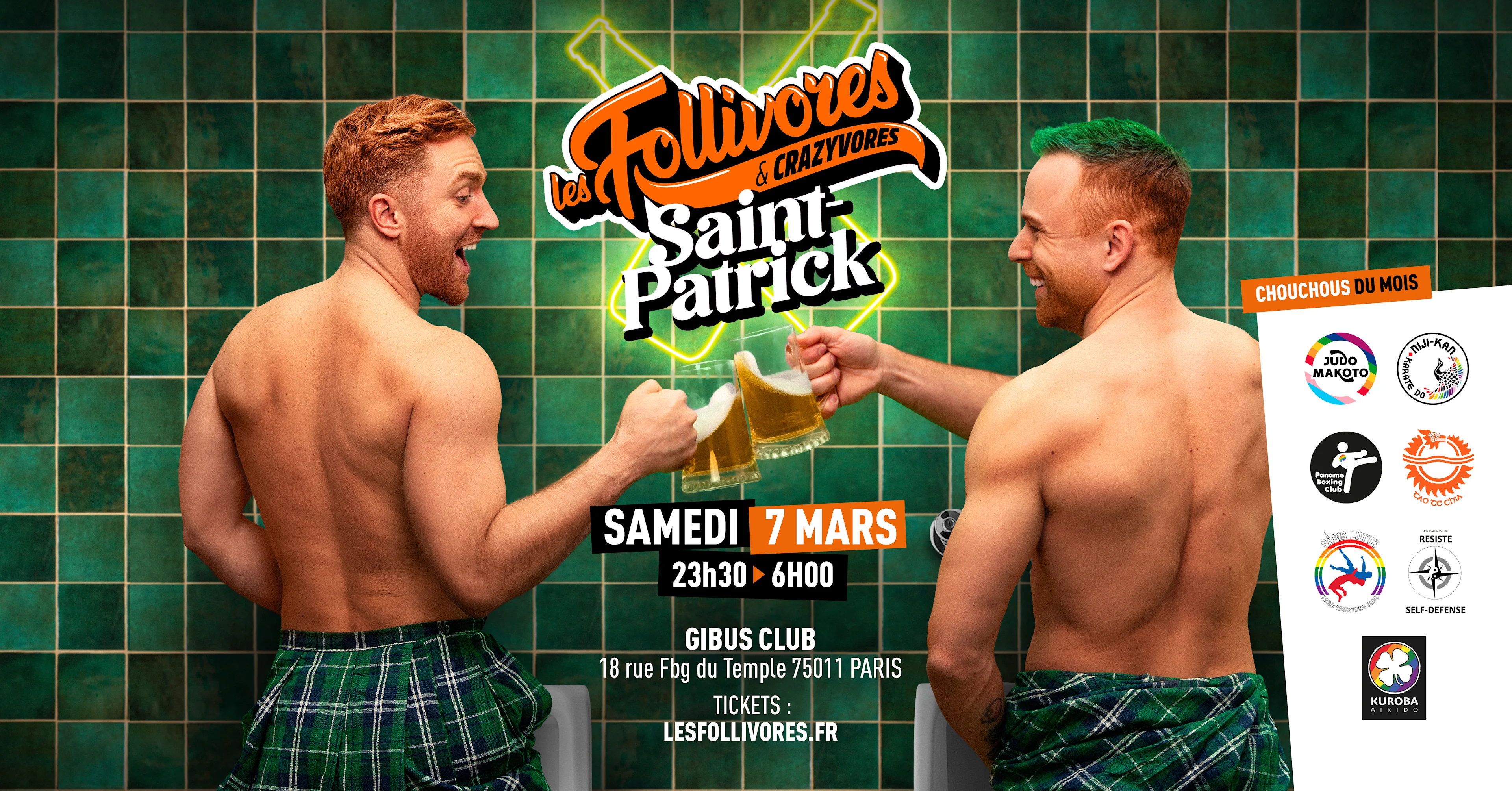 Les Follivores Saint-Patrick Cover