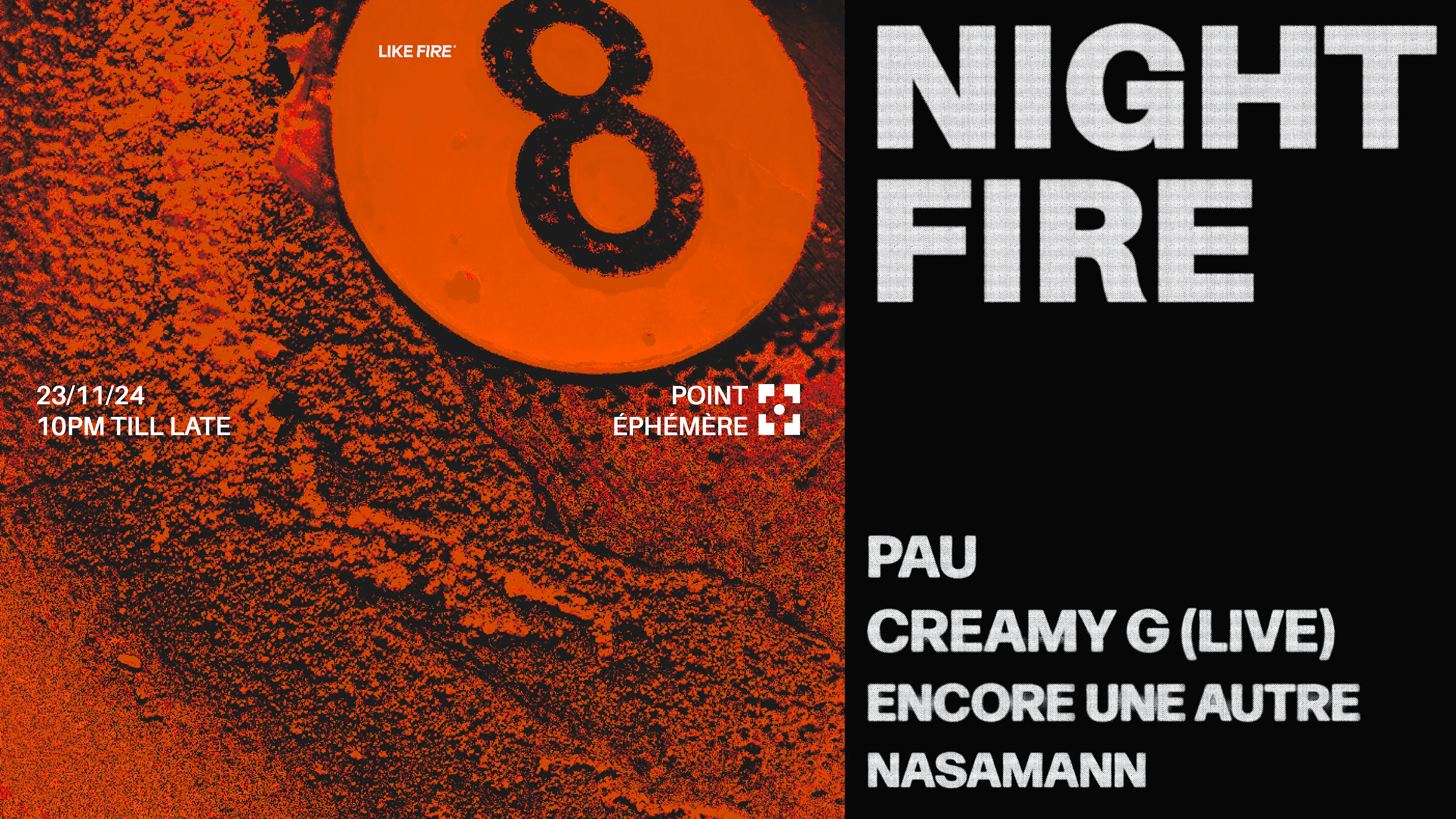 Nightfire W/ Creamy G (Live), Pau, Encore Une Autre & More Cover
