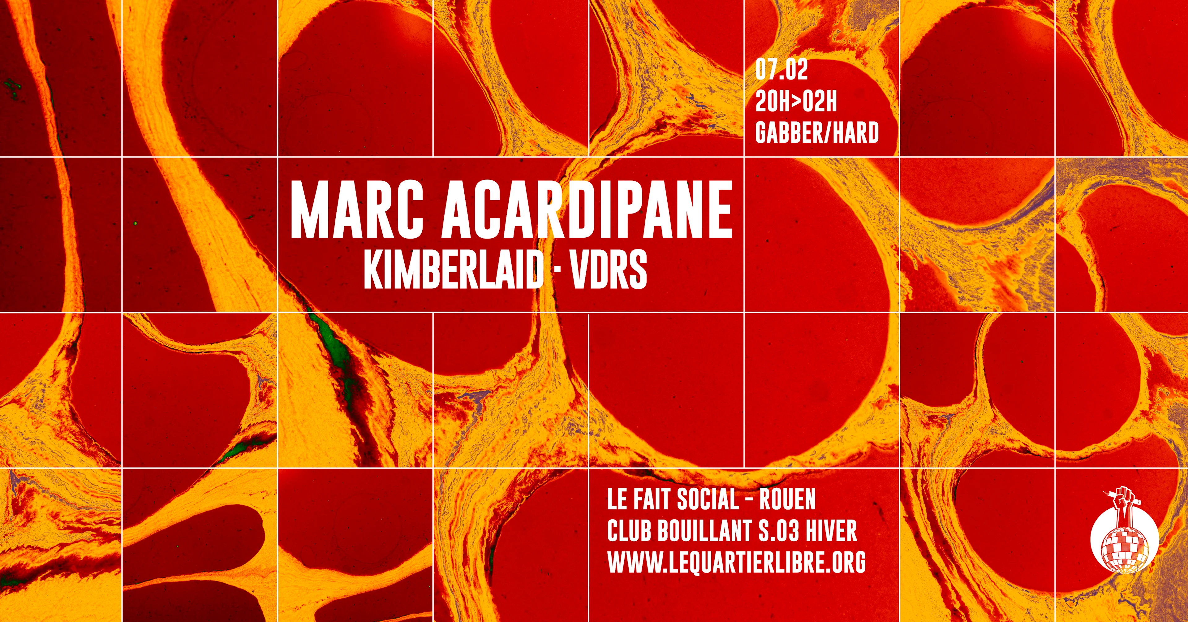 Club Bouillant Hard - Marc Acardipane - Kimberlaid Cover
