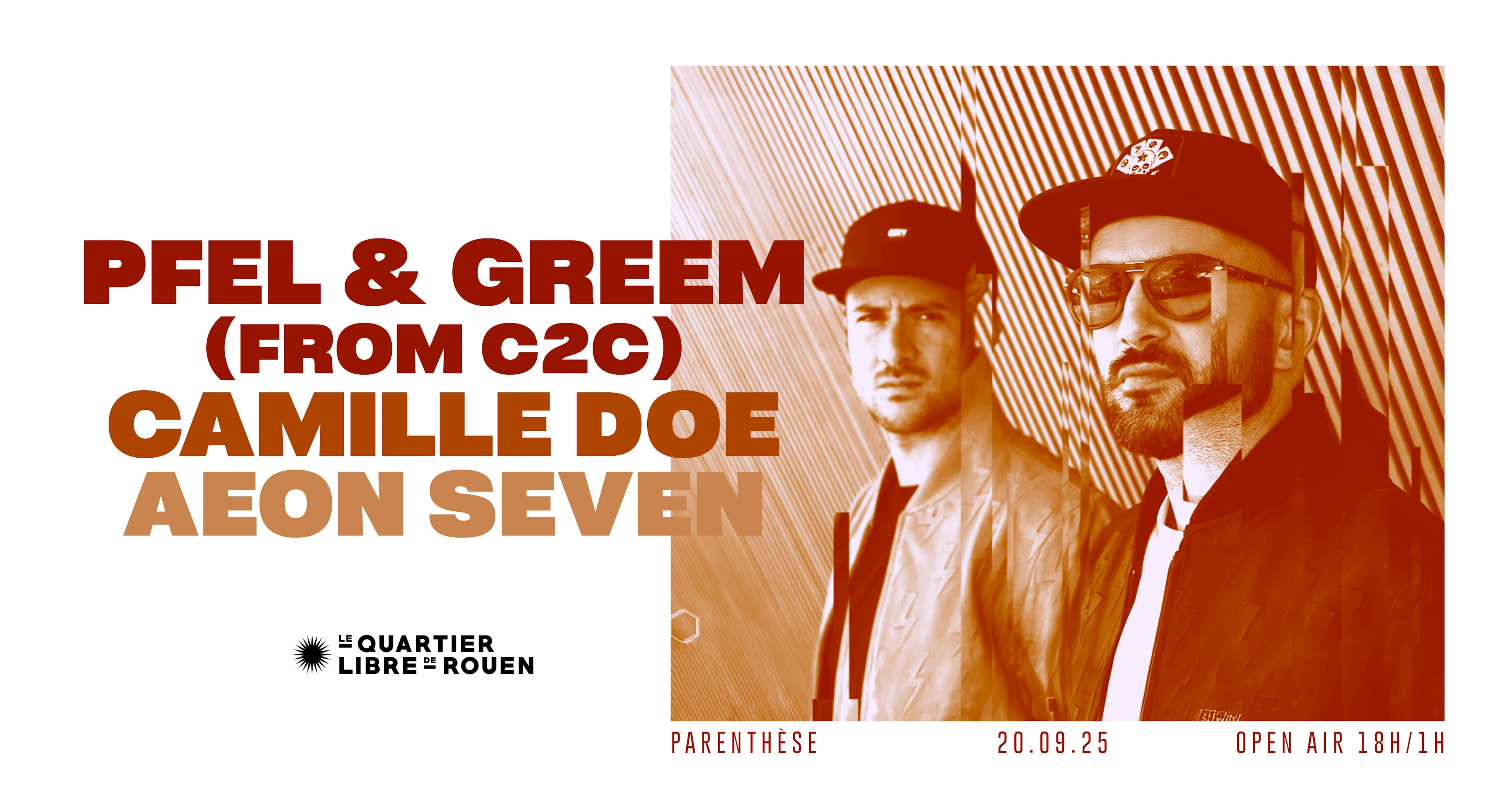 Parenthèse - Pfel&Greem (From C2c), Camille Doe, Aeon Seven Cover
