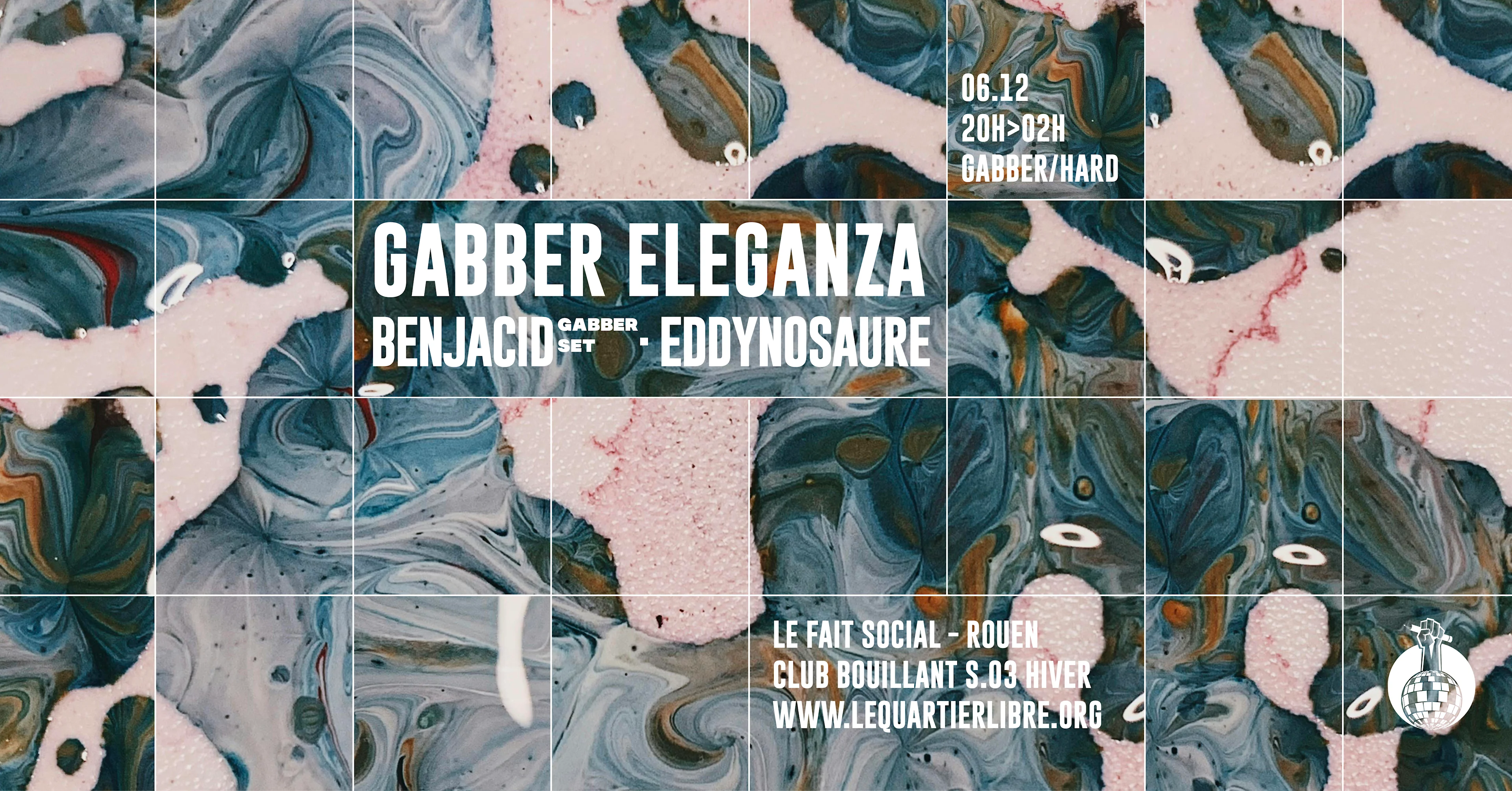 Club Bouillant Hard Edition - Gabber Eleganza · Benjacid Cover