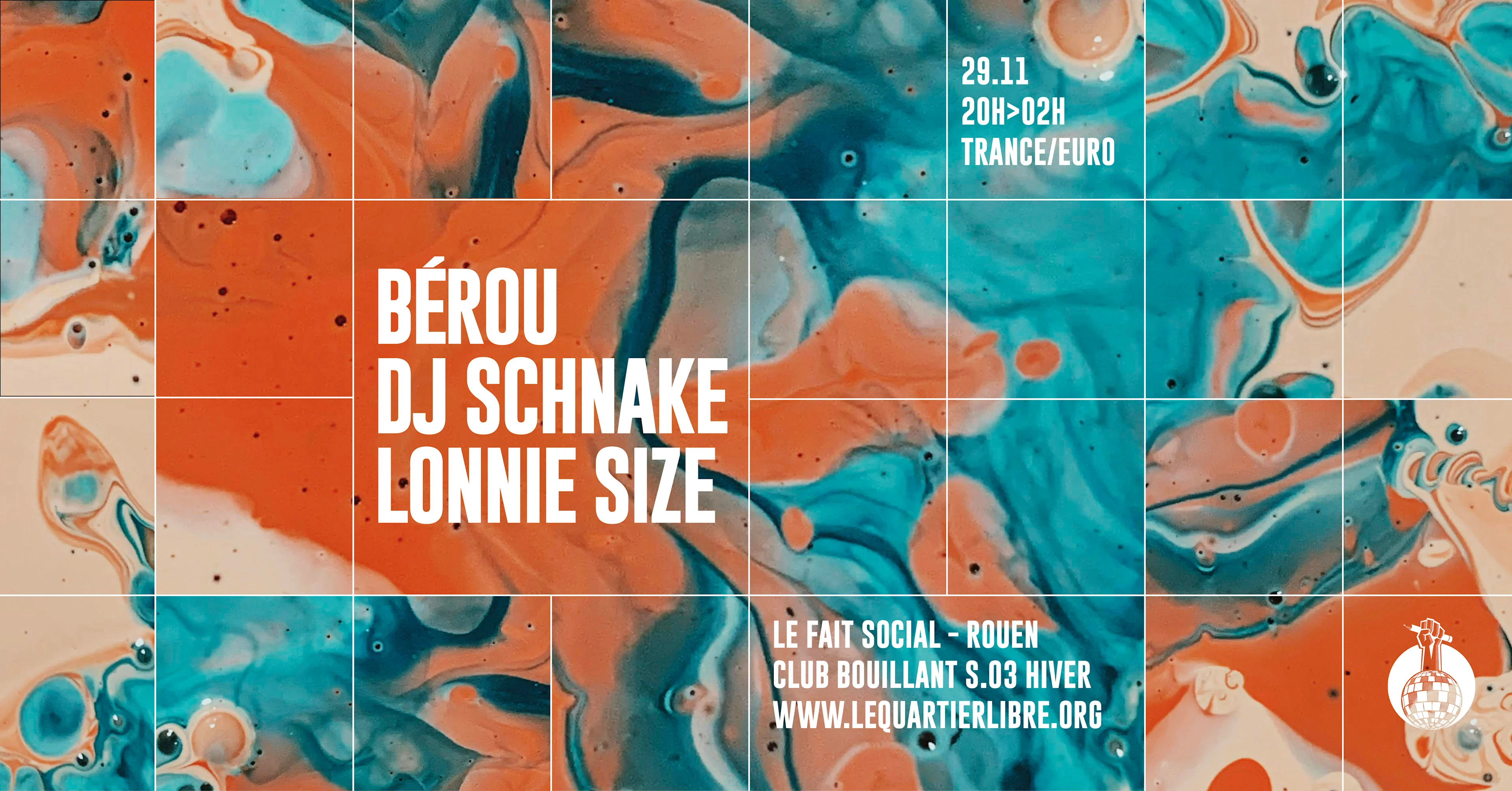 Club Bouillant - Dj Schnake · Bérou · Lonnie Size Cover