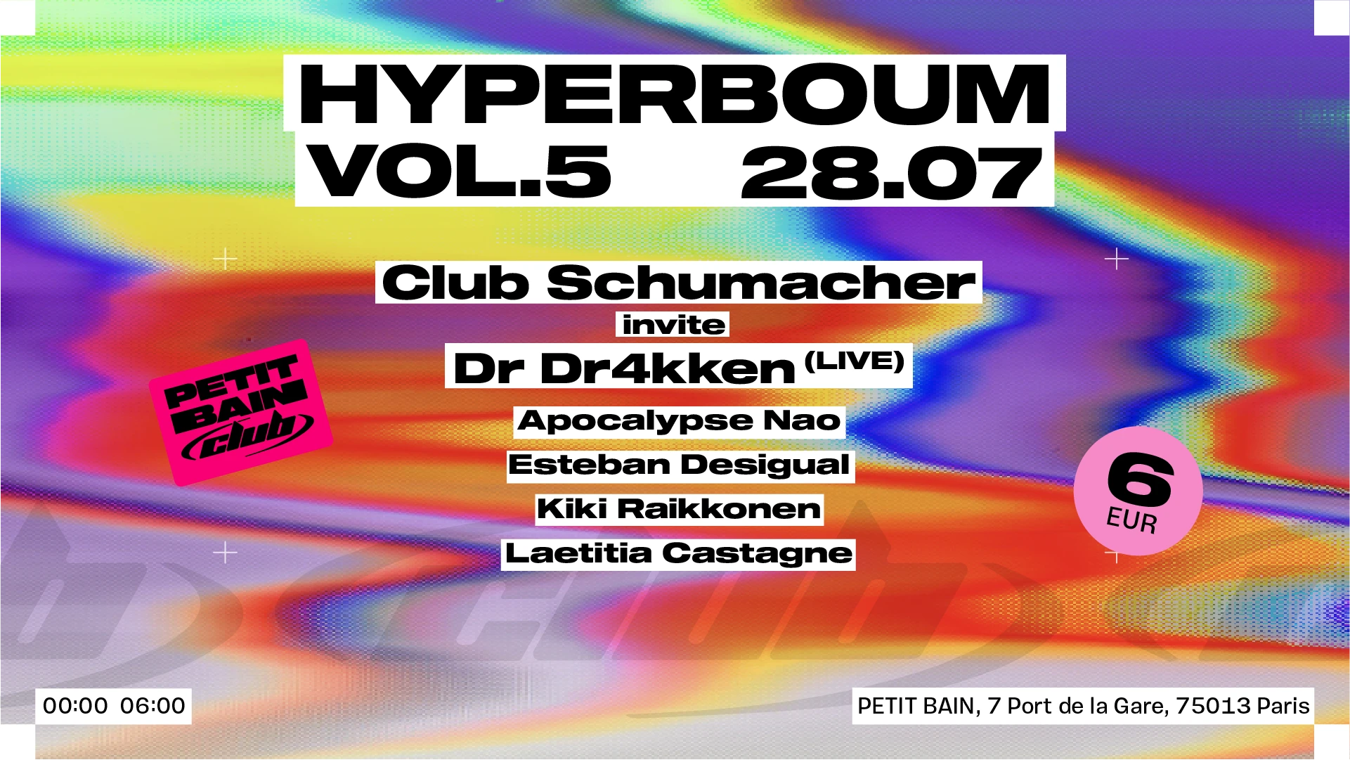 Hyperboum X Club Schumacher Cover
