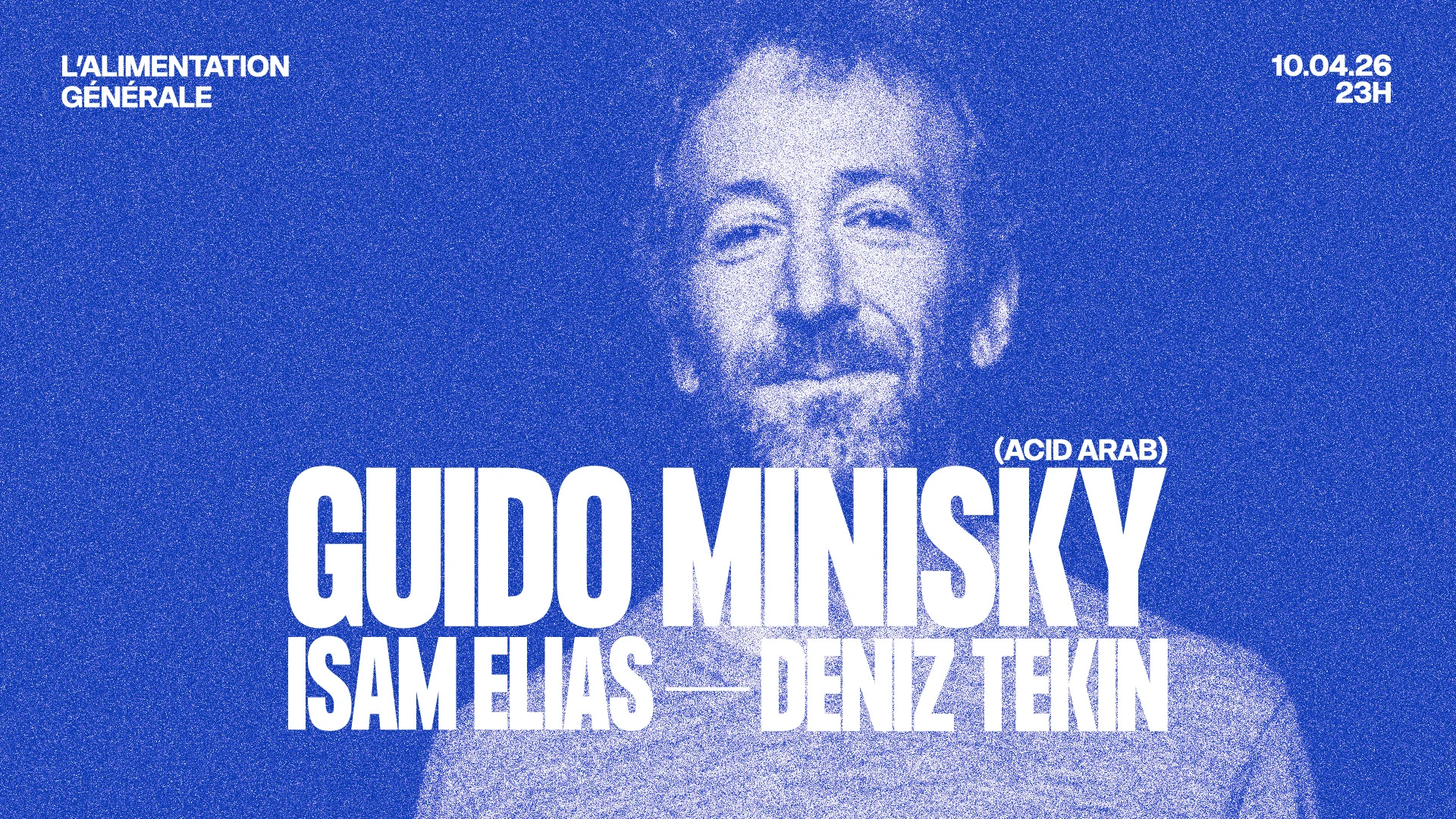 Guido Minisky (Acid Arab), Isam Elias, Deniz Tekin Cover