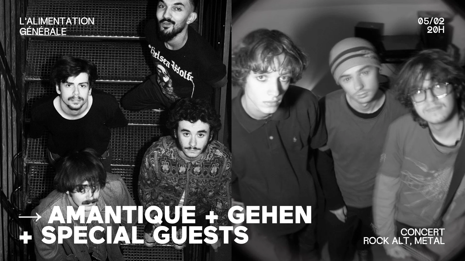 Amantique + Gehen  + Special Guests Cover